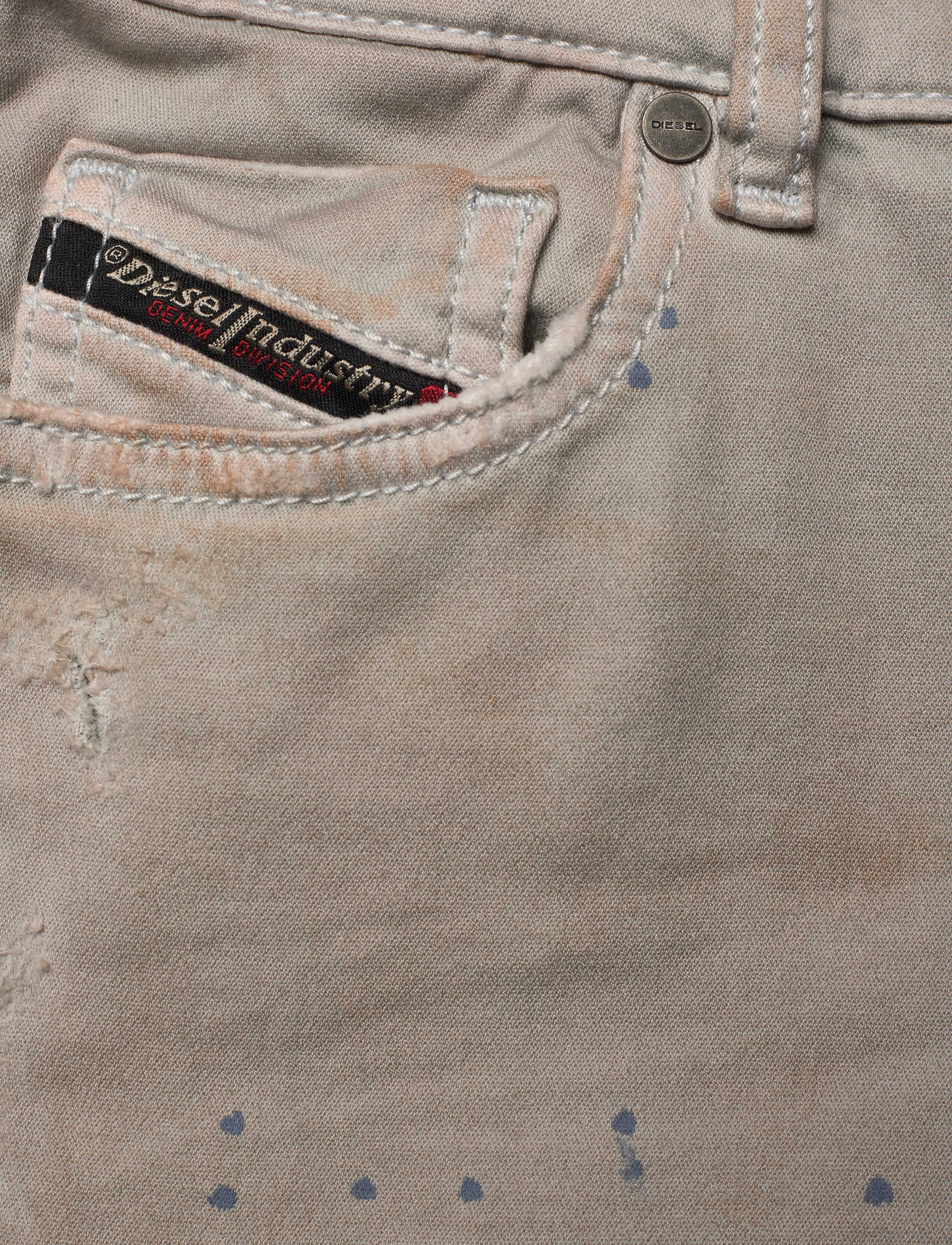 Diesel - MHARKY-J JJJ TROUSERS - pantalons - grigio chiaro nuovo - 2