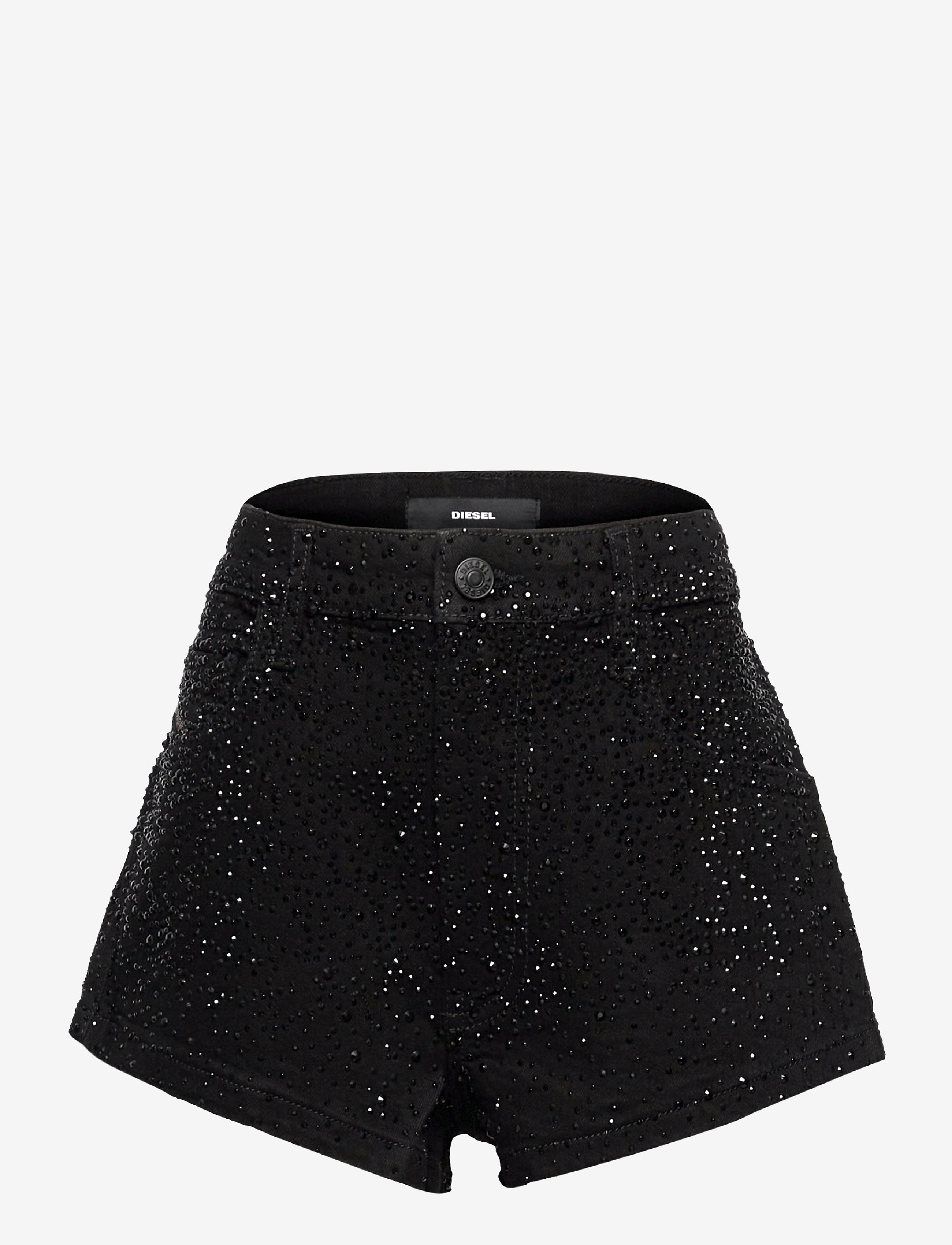 Diesel Pgingher Shorts, Børn, Pyntede Højtaljede Shorts, Sort, Str: 104