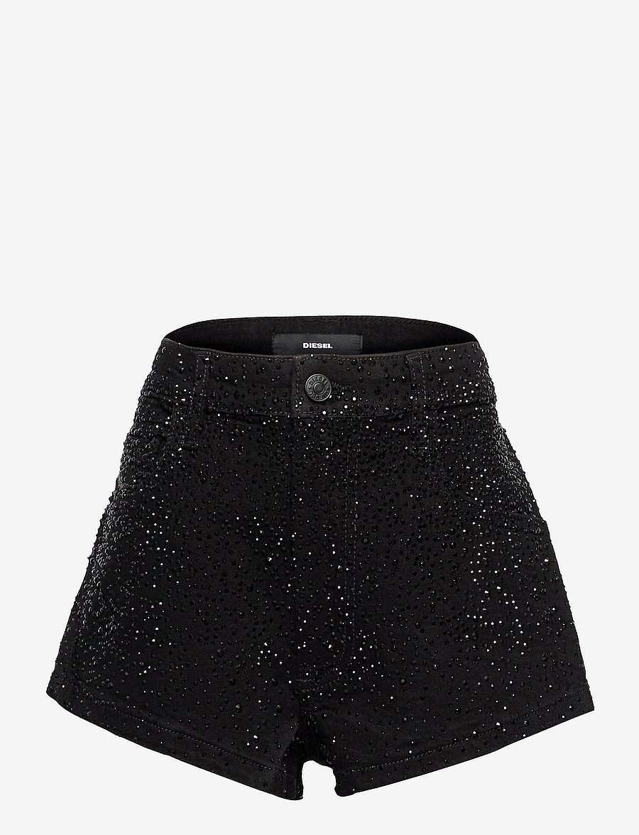 Diesel - PGINGHER SHORTS - short en jeans - denim nero - 0