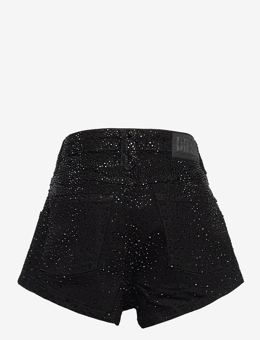 Diesel - PGINGHER SHORTS - short en jeans - denim nero - 1