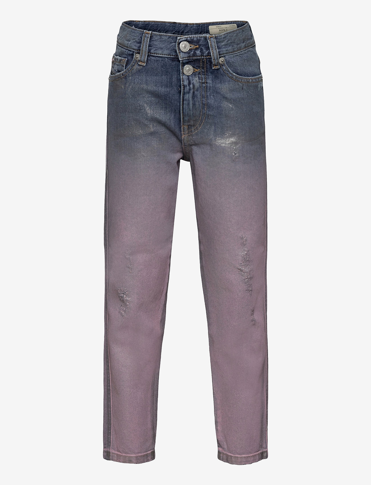 Diesel - ALYS-J TROUSERS - regular jeans - k01+pink+silver - 0