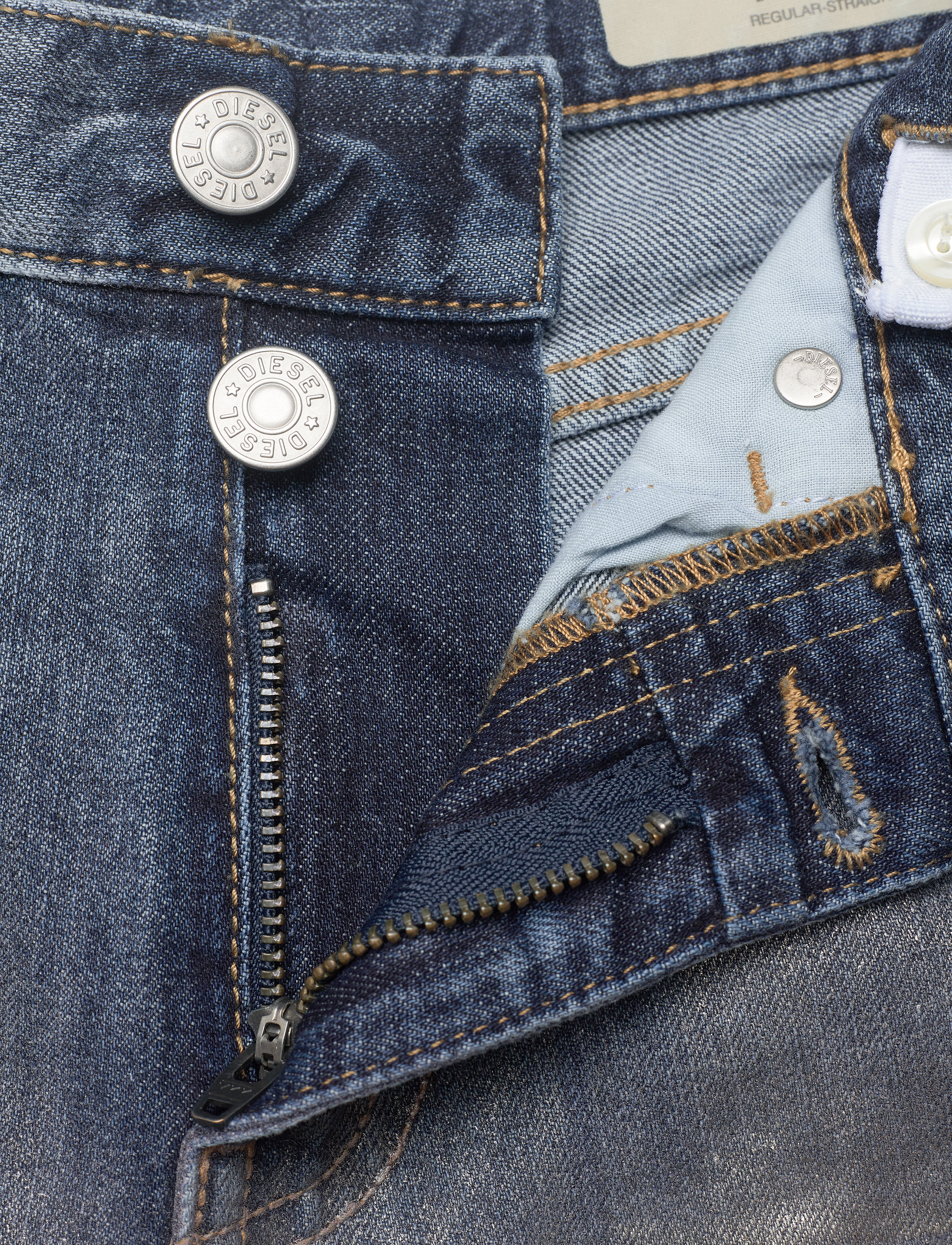 Diesel - ALYS-J TROUSERS - regular jeans - k01+pink+silver - 3