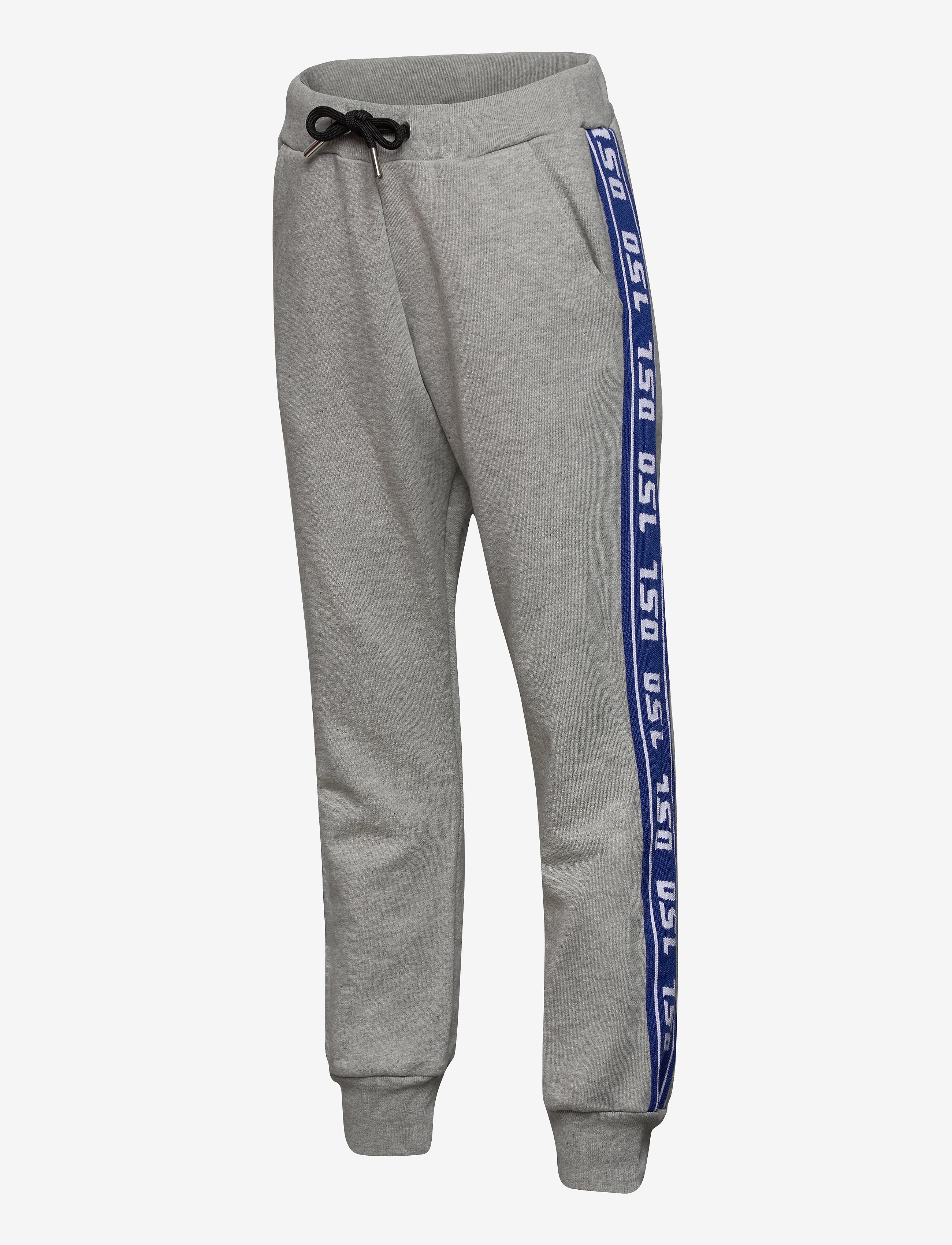 Diesel - PSUITA TROUSERS - grey melange base + contrast blue - 2