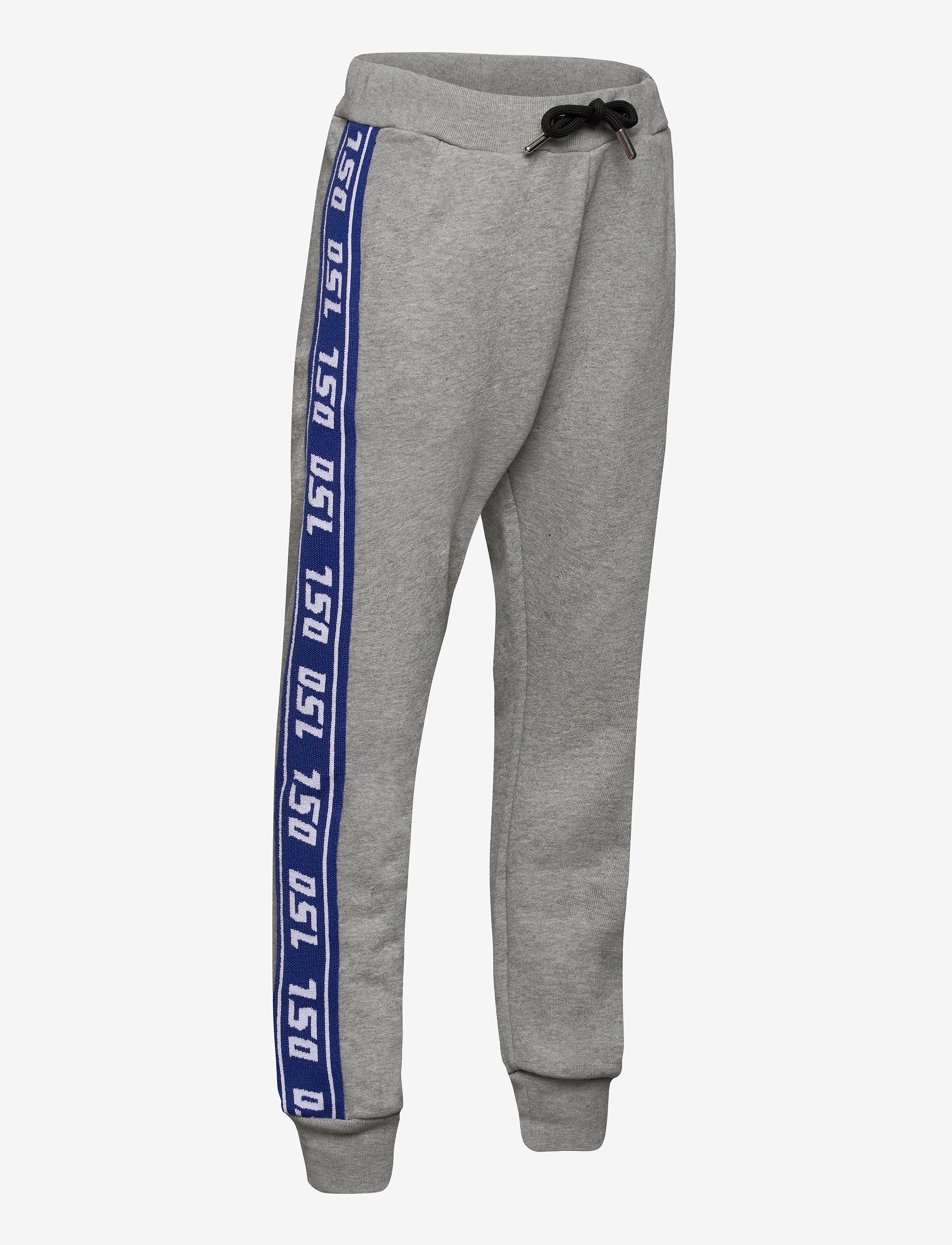 Diesel - PSUITA TROUSERS - grey melange base + contrast blue - 3