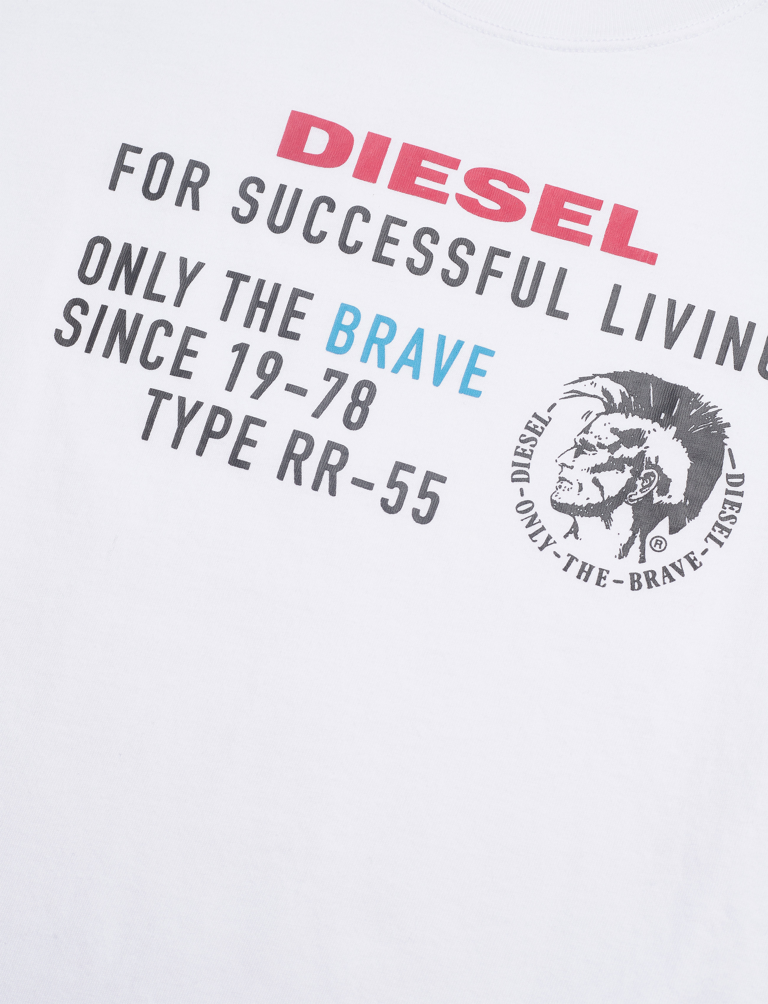 Diesel - TDIEGOXBJ T-SHIRT - bianco - 2