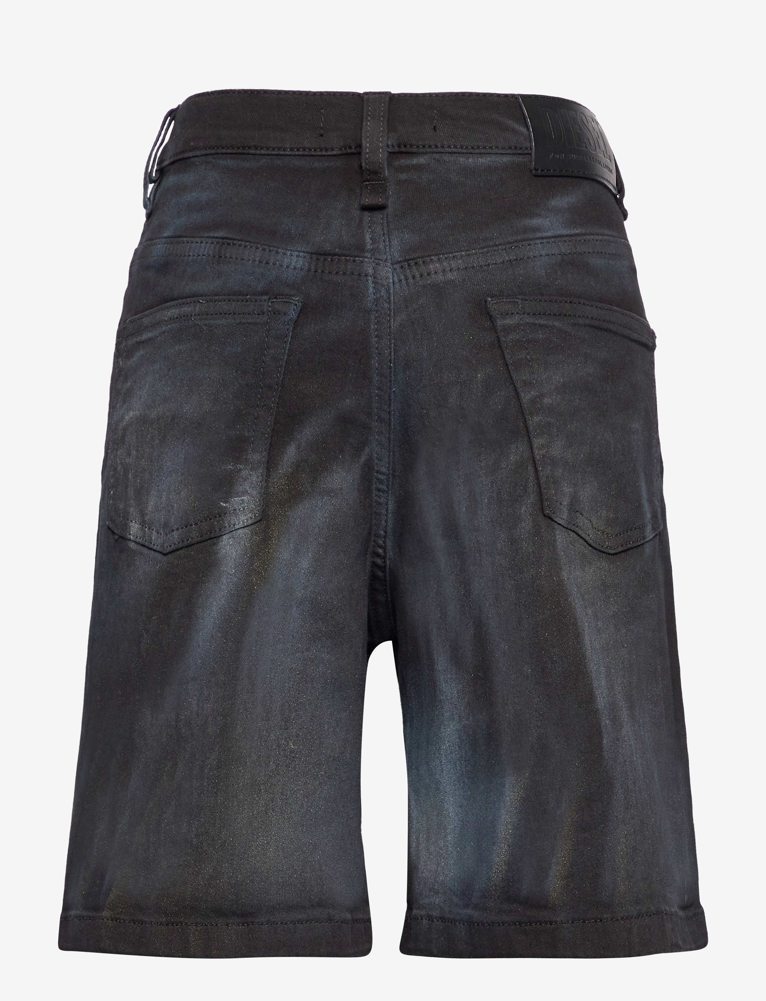 Diesel - PBRON SHORTS - lühikesed teksapüksid - denim nero - 1