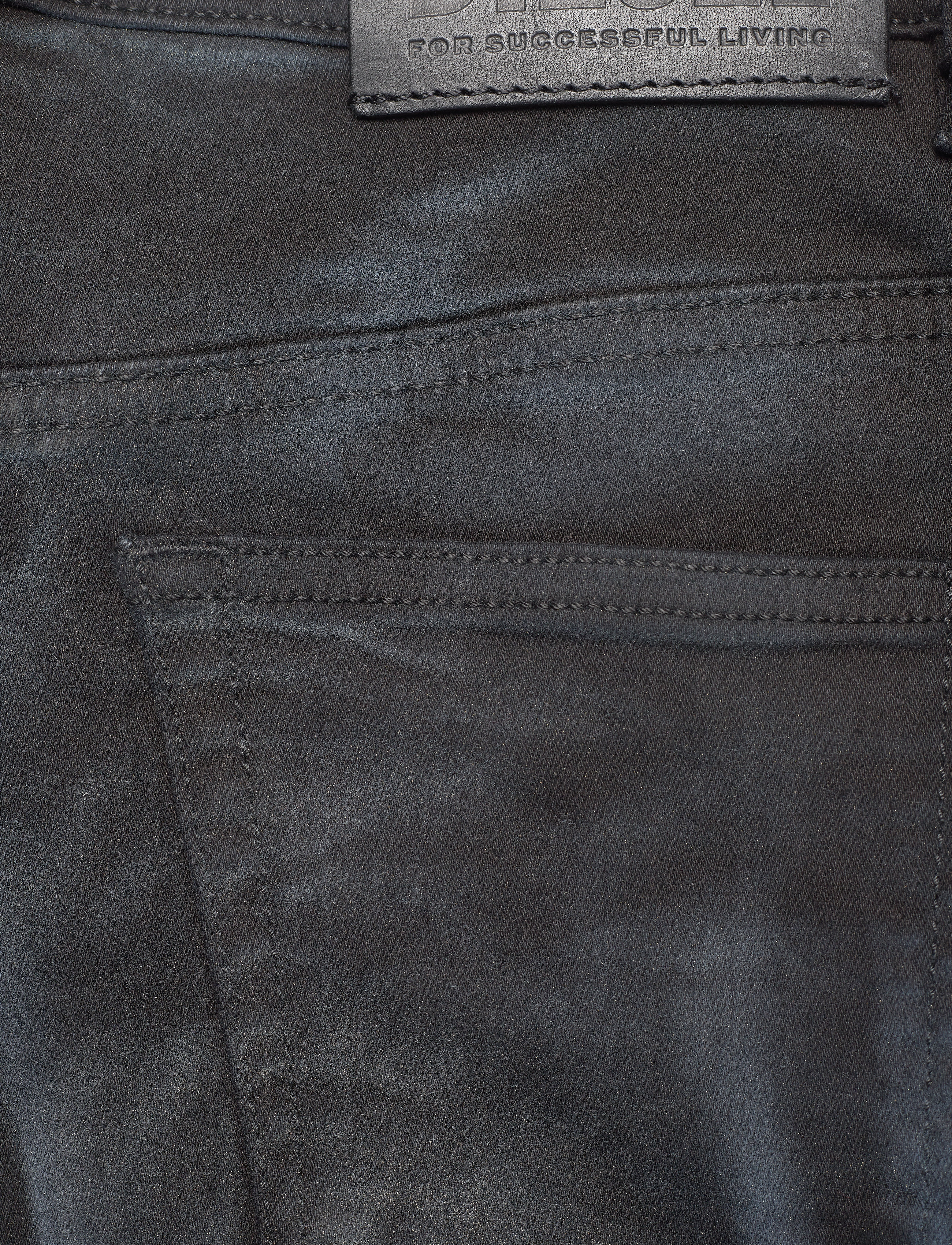 Diesel - PBRON SHORTS - lühikesed teksapüksid - denim nero - 4