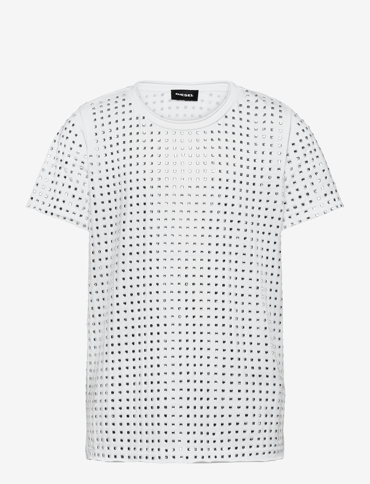 Diesel - TJRATY T-SHIRT - kortærmede t-shirts - bianco - 0