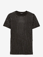 Diesel - TJRATY T-SHIRT - short-sleeved t-shirts - new anthracite - 0