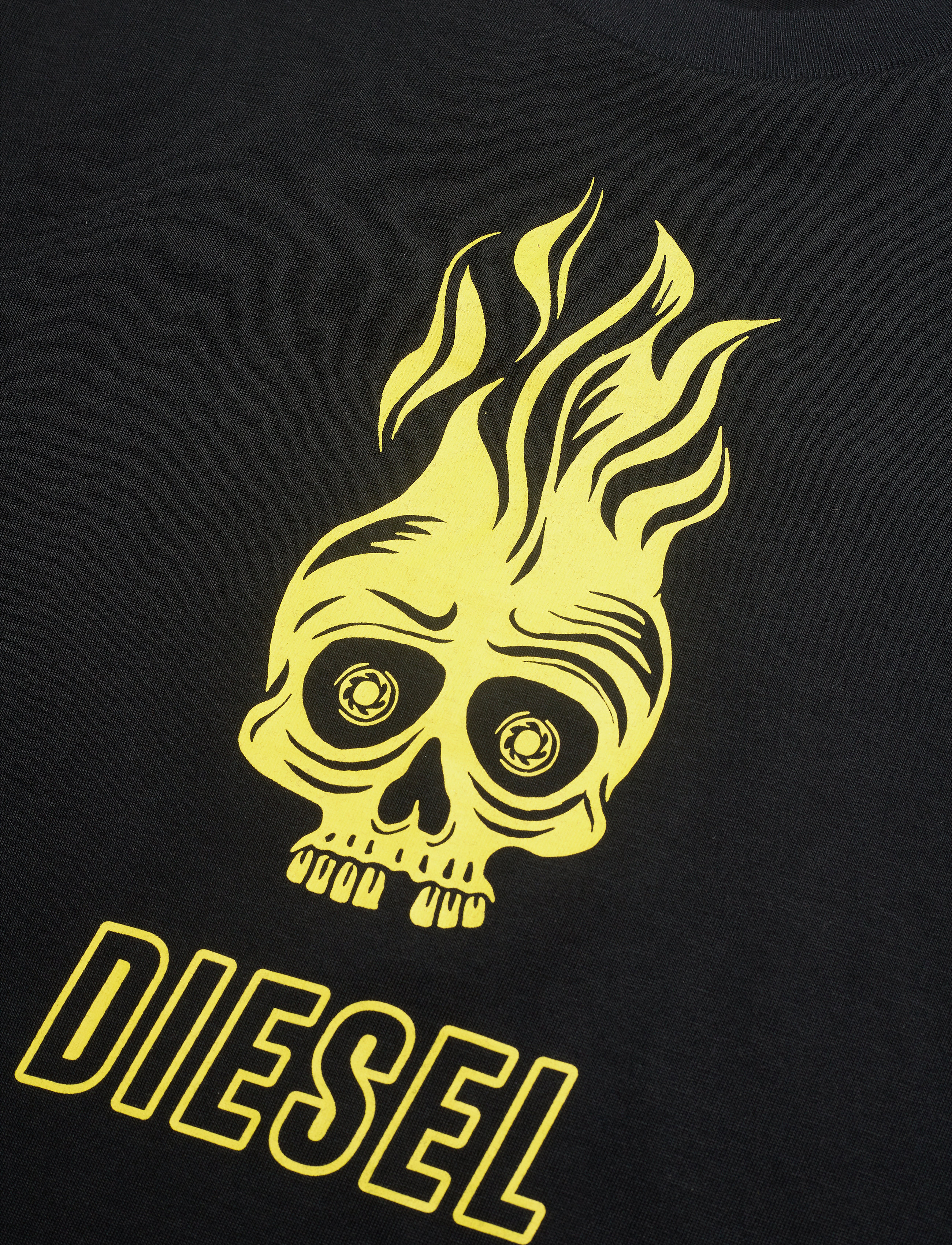 Diesel - TUSILYWQ T-SHIRT - nero - 2