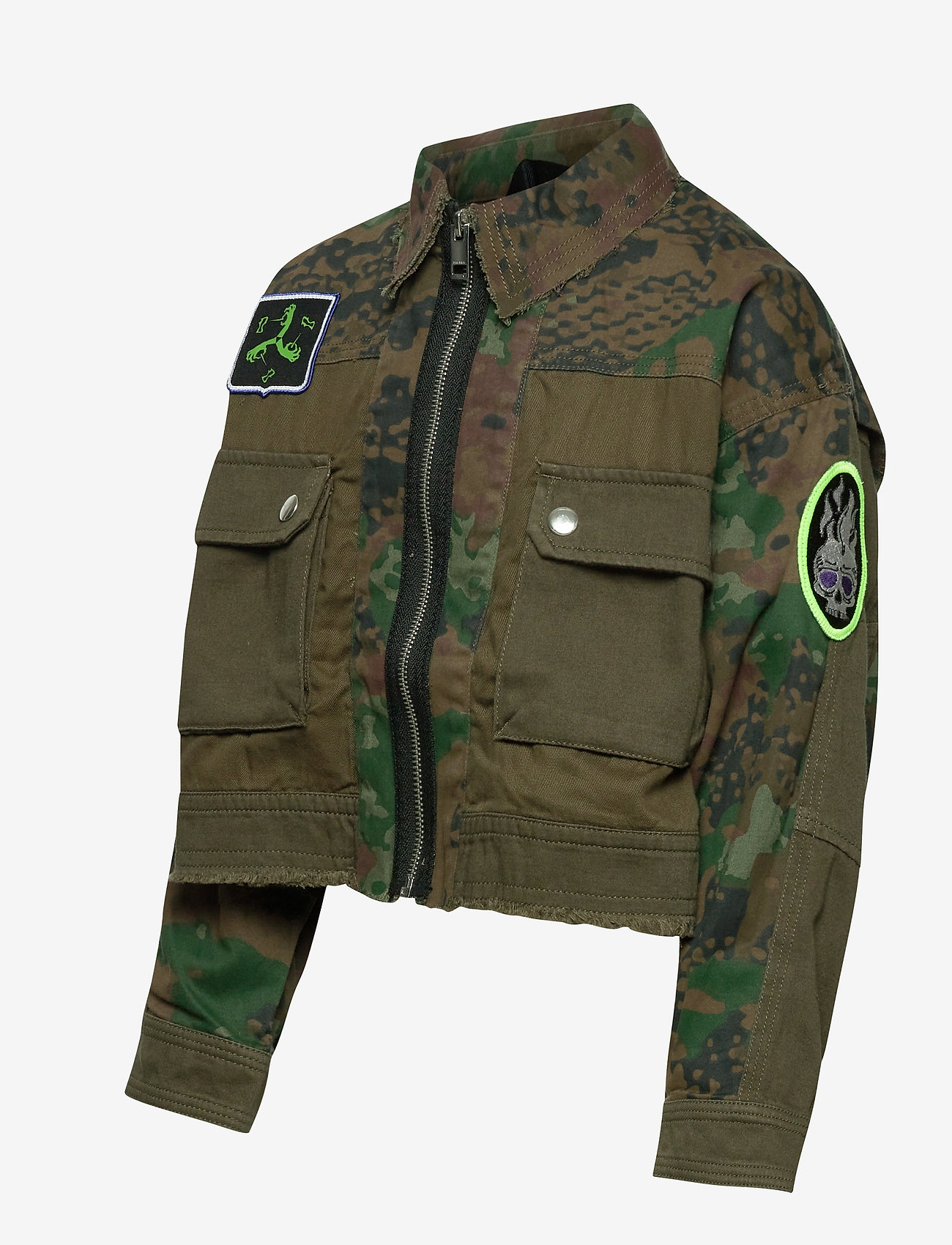 Diesel - JANAPAY JACKET - forårsjakker - olive night - 1