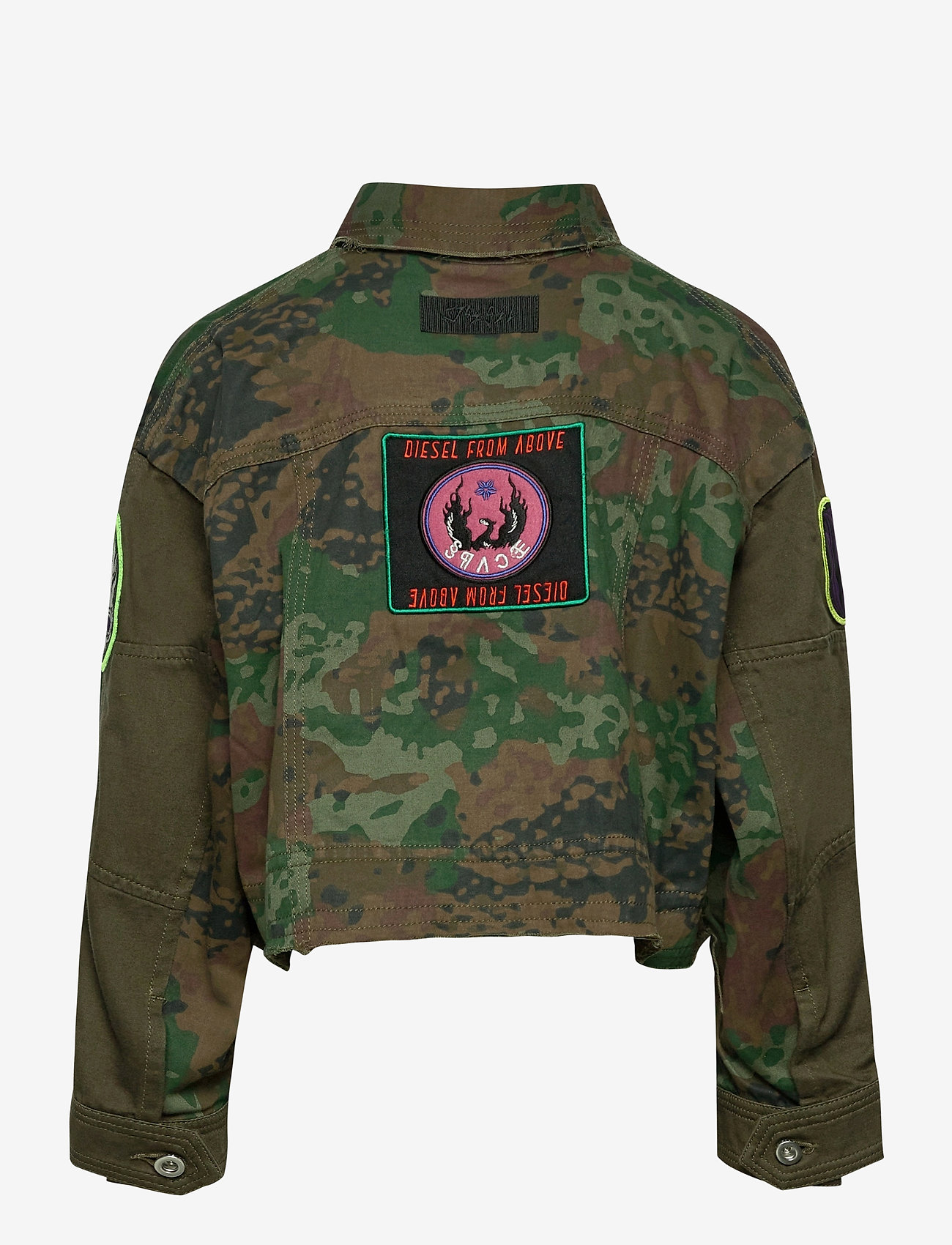 Diesel - JANAPAY JACKET - forårsjakker - olive night - 3