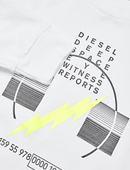 Diesel - TJUSTLSJ3 OVER T-SHIRT - pitkähihaiset t-paidat - bianco - 3