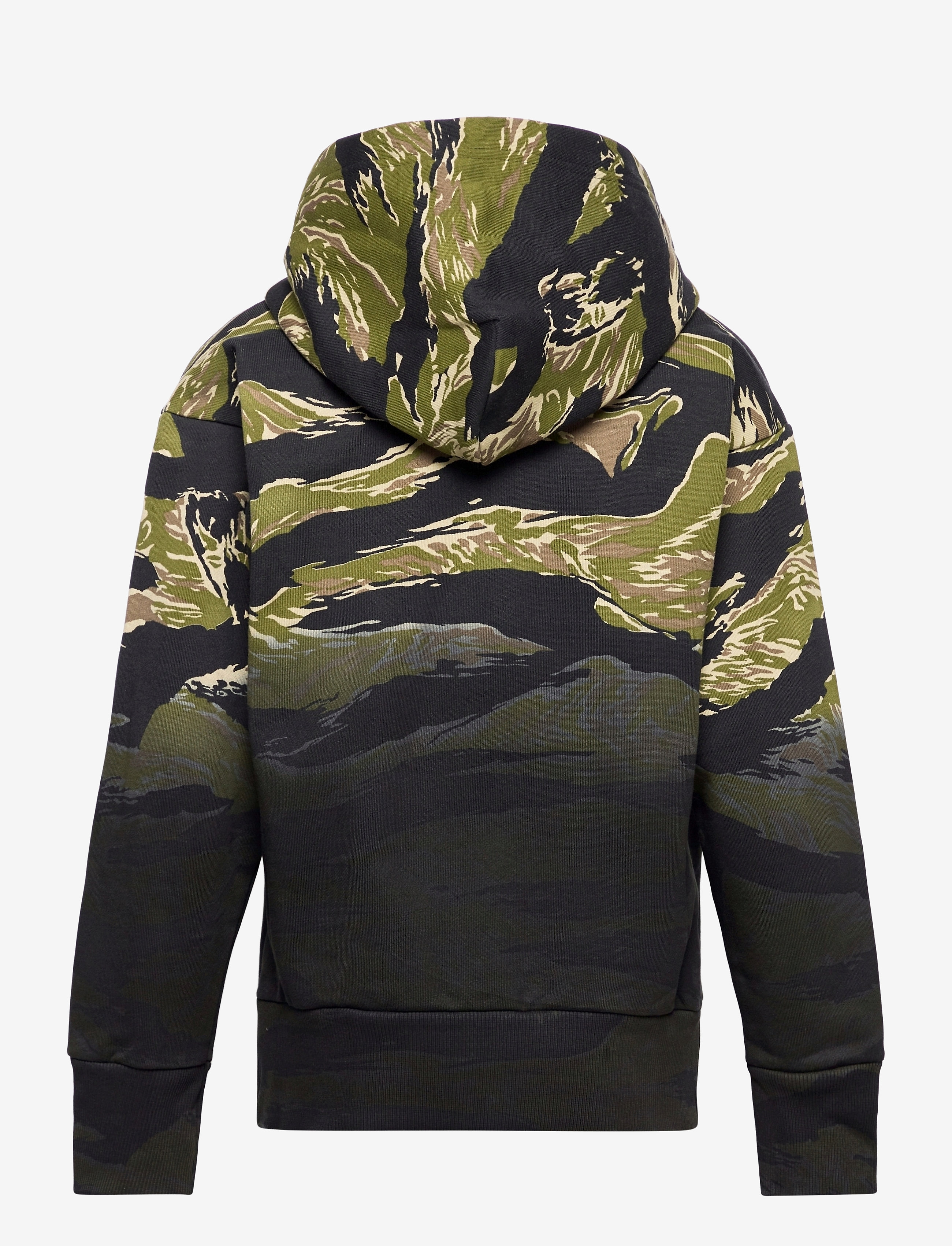 Diesel - SALBYTIGERCAM OVER SWEAT-SHIRT - kapuzenpullover - olive night - 1