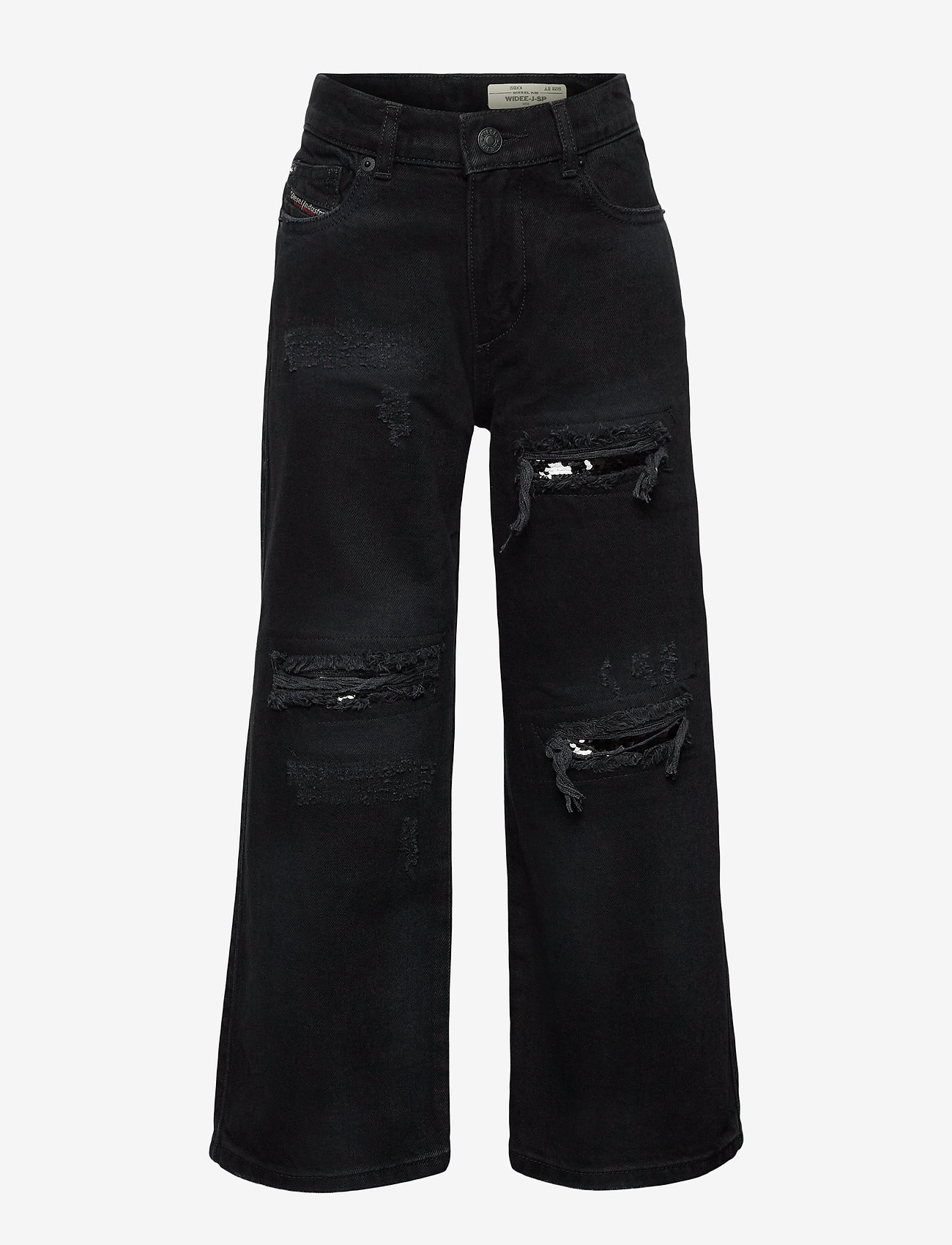 Diesel - WIDEE-J-SP TROUSERS - brede jeans - denim nero - 0