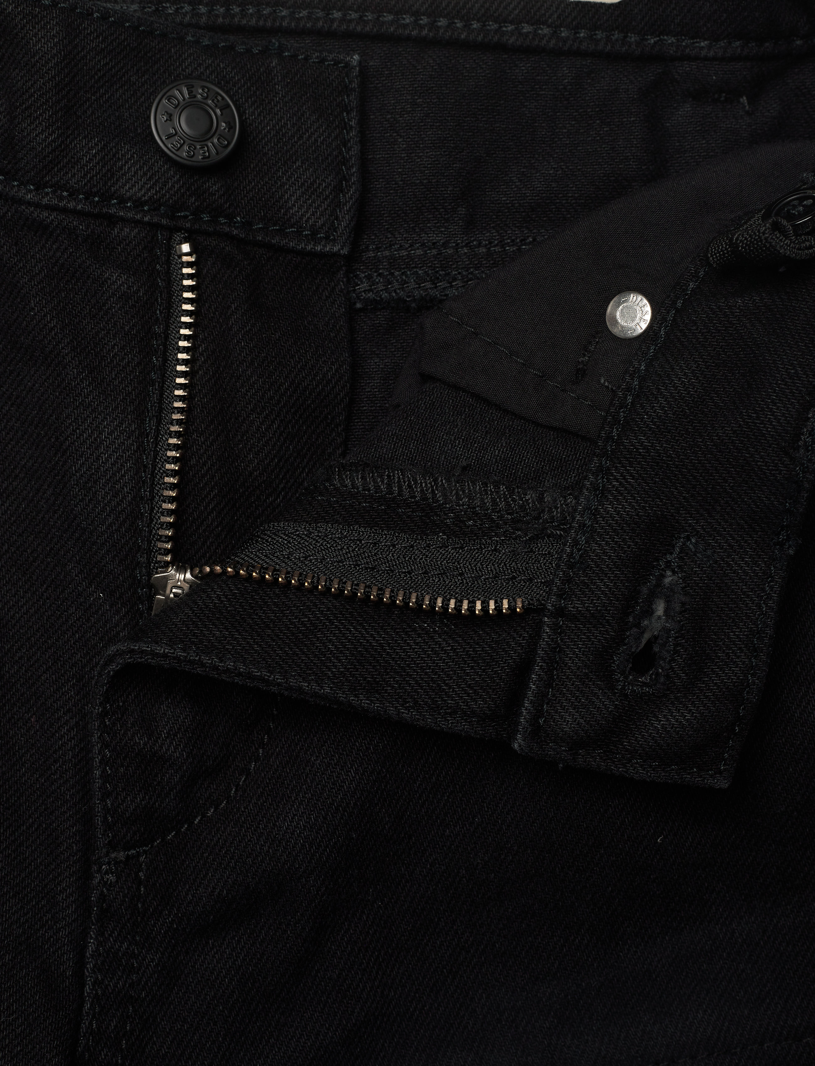 Diesel - WIDEE-J-SP TROUSERS - brede jeans - denim nero - 3
