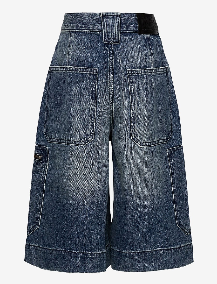 Diesel - PDESJO TROUSERS - hosen mit weitem bein - denim - 1