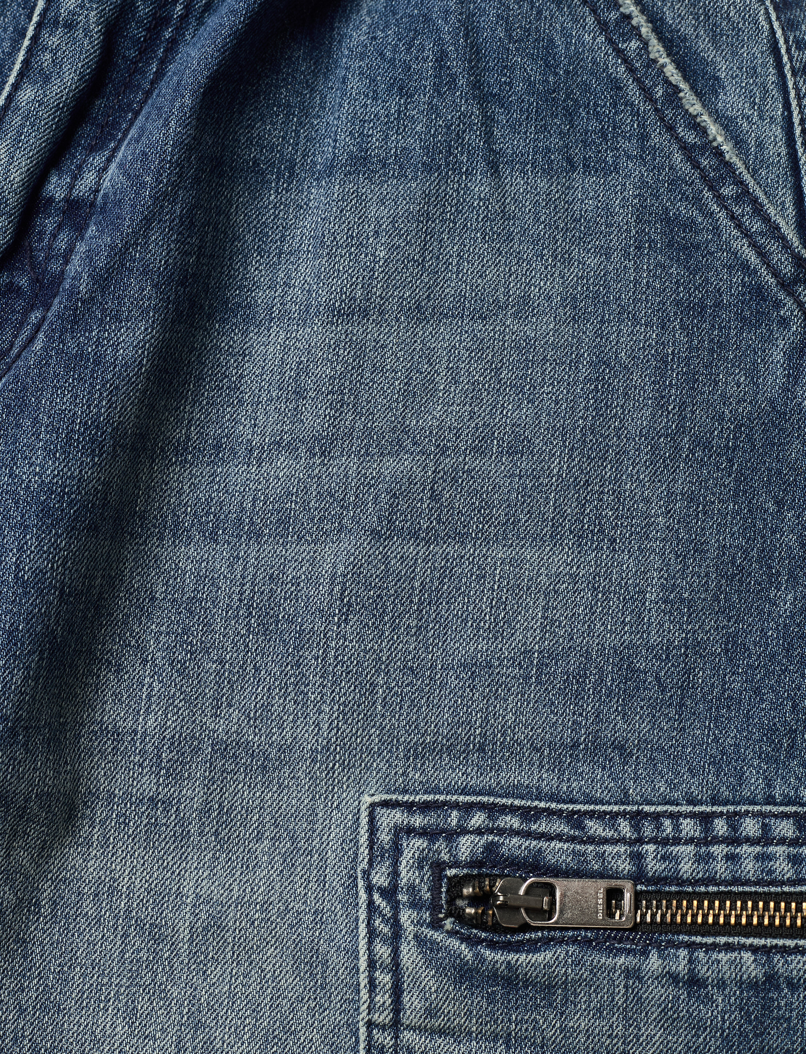Diesel - PDESJO TROUSERS - hosen mit weitem bein - denim - 4