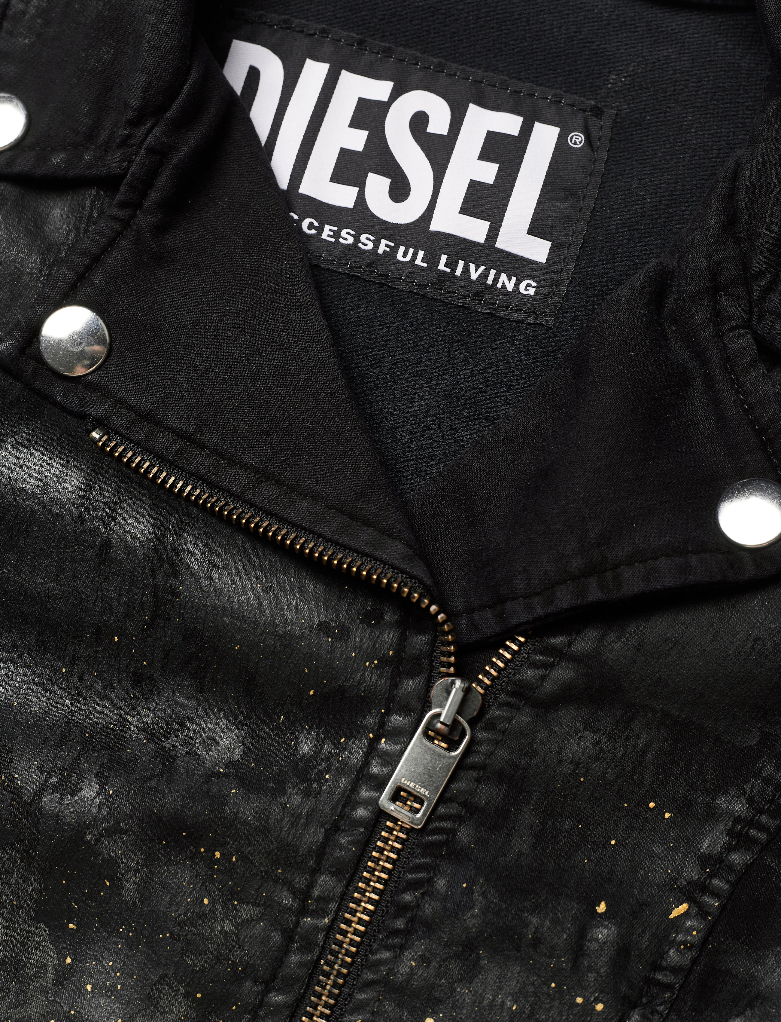 Diesel - JKERBIZ-SP-NE JJJ JACKET - denim & corduroy - denim nero - 2