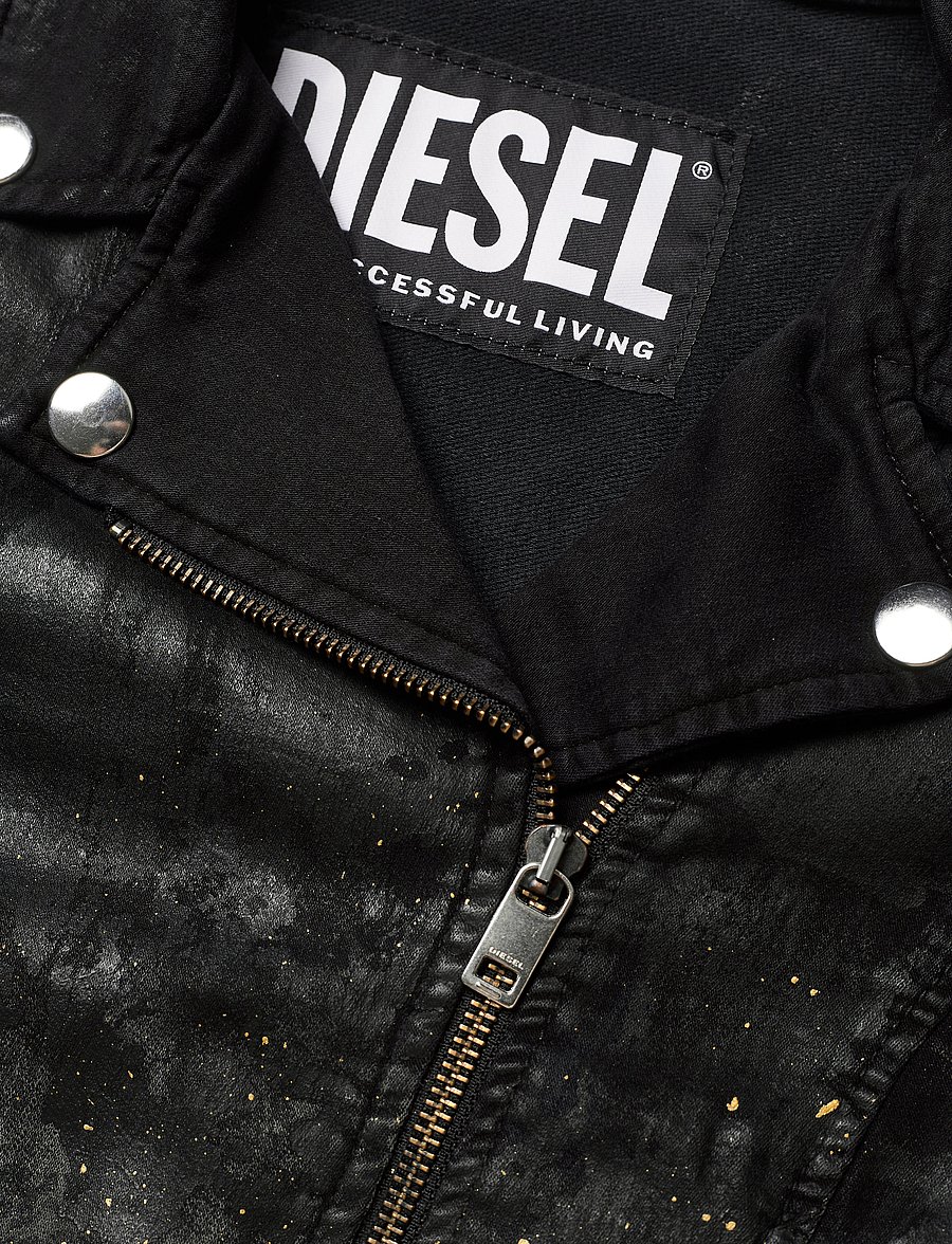 Diesel - JKERBIZ-SP-NE JJJ JACKET - denim & corduroy - denim nero - 2