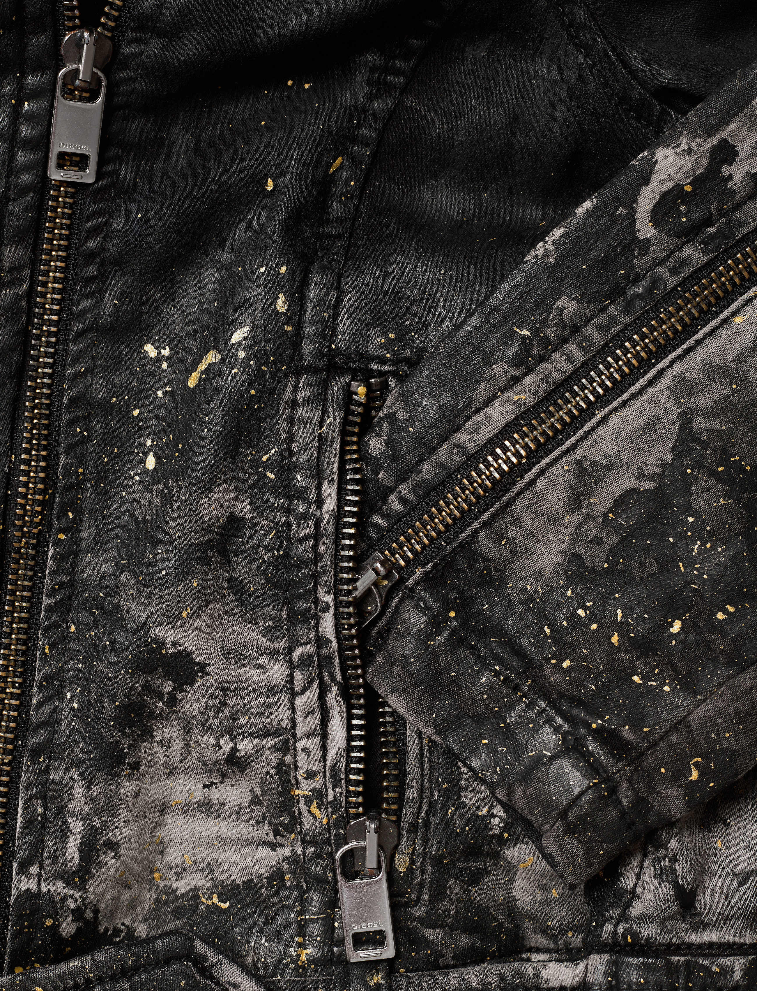 Diesel - JKERBIZ-SP-NE JJJ JACKET - denim & corduroy - denim nero - 3