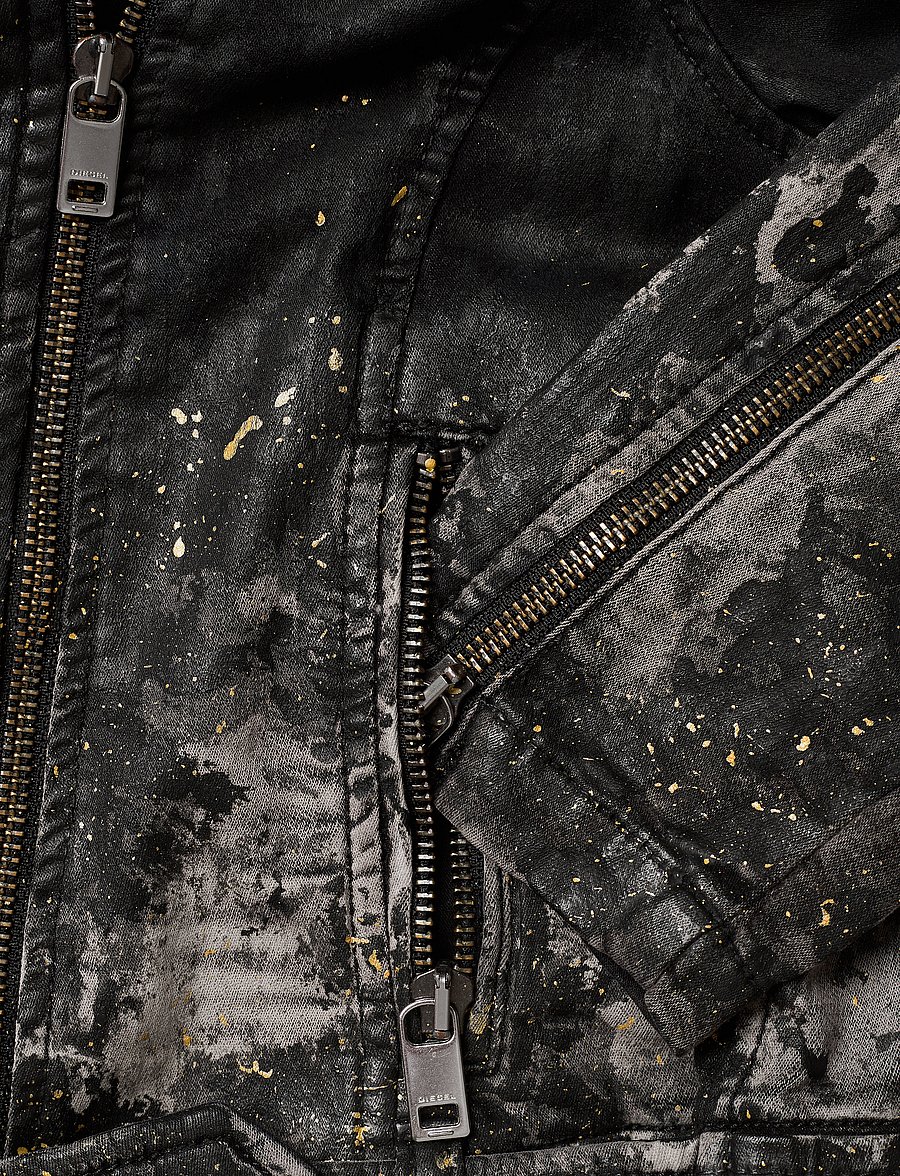Diesel - JKERBIZ-SP-NE JJJ JACKET - denim & corduroy - denim nero - 3