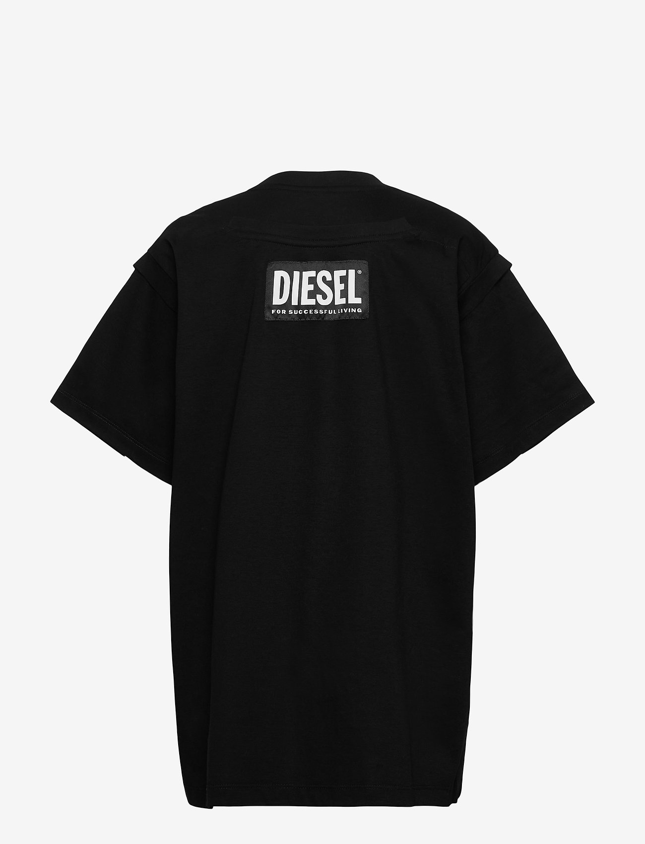 Diesel - TAMELIA T-SHIRT - marškinėliai trumpomis rankovėmis - nero - 1