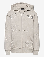 Diesel - SRANIA SWEAT-SHIRT - hoodies - grigio melange nuovo - 0