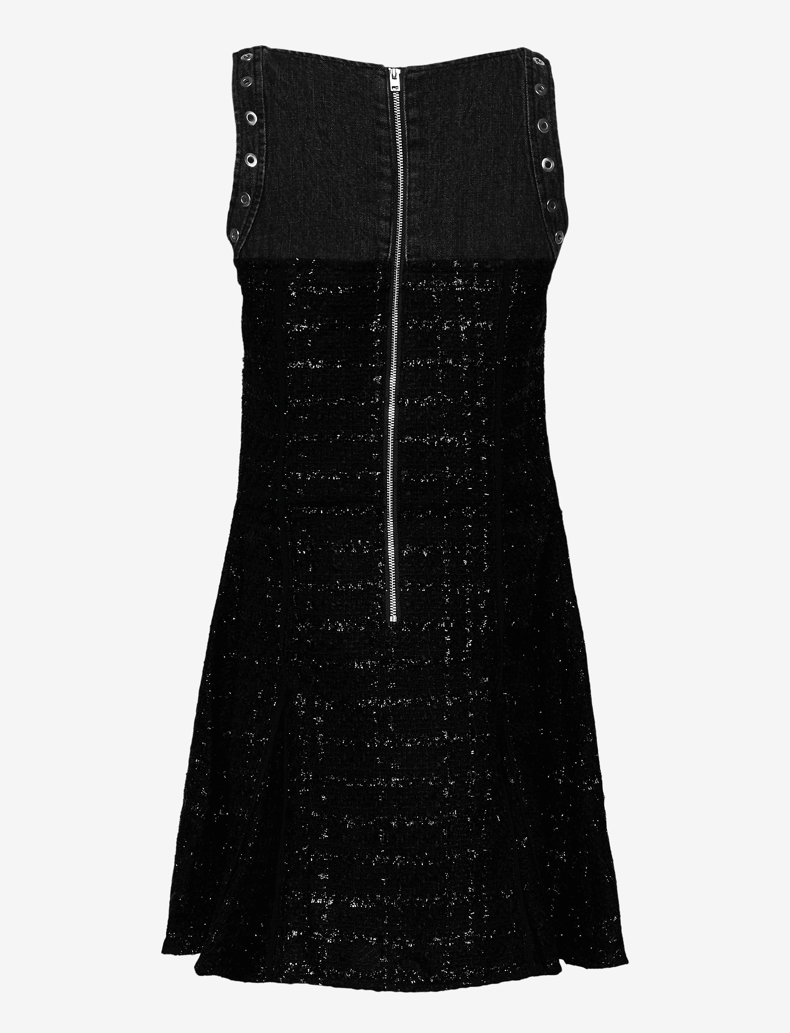 Diesel - DNAKELLA DRESS - varrukateta vabaaja kleidid - nero - 1