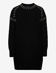 Diesel - DJRIPX DRESS - long-sleeved casual dresses - nero - 0