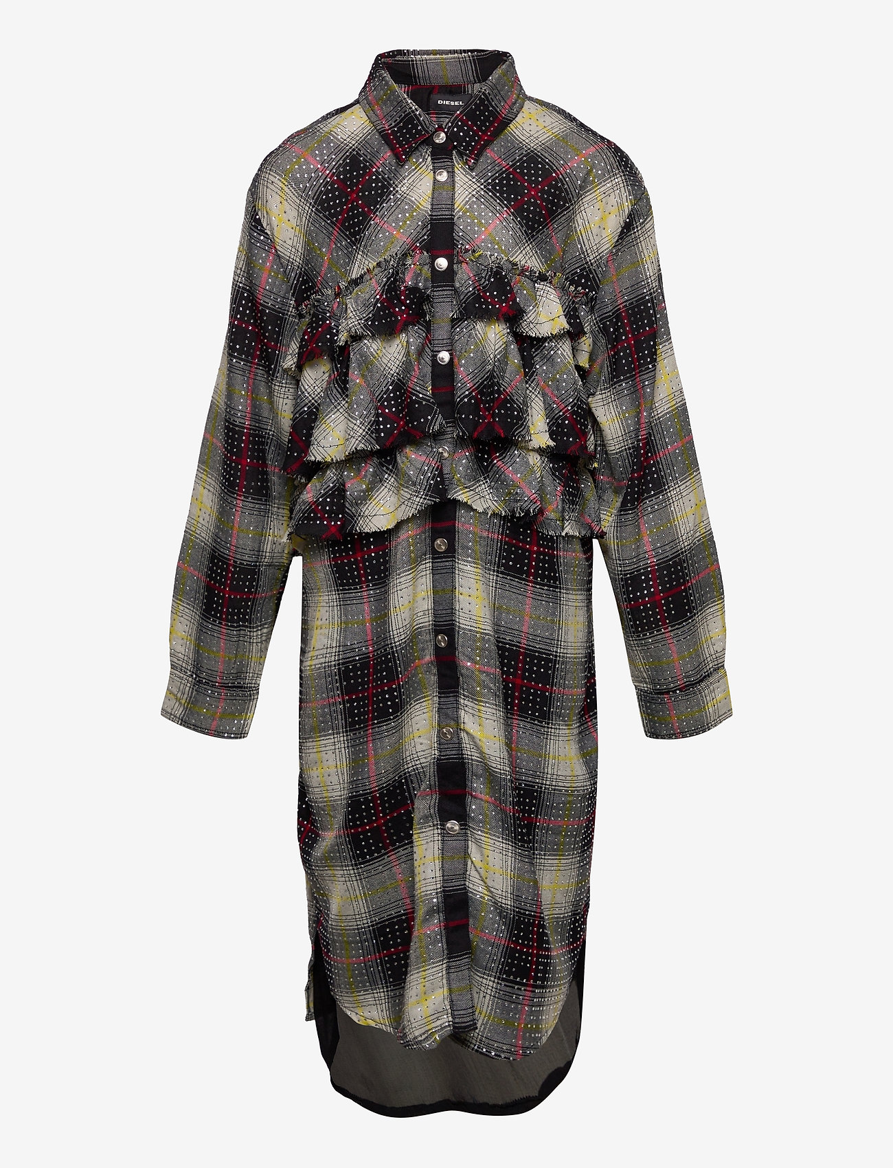 Diesel - DARZ DRESS - langærmede hverdagskjoler - nero - 0