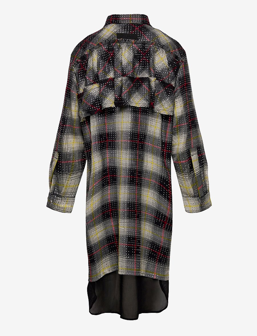 Diesel - DARZ DRESS - langärmelige freizeitkleider - nero - 1