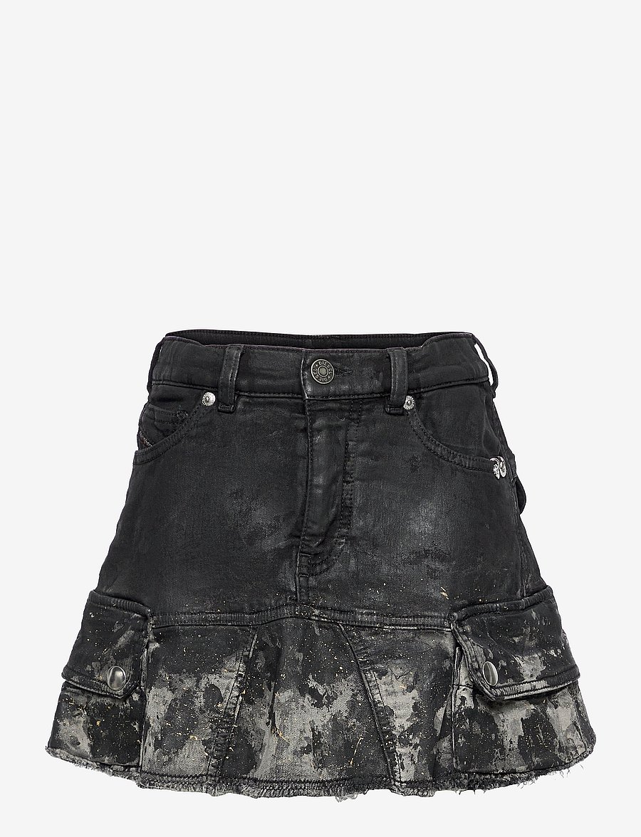Diesel - GAMATA JJJ SKIRT - nederdele - denim nero - 0