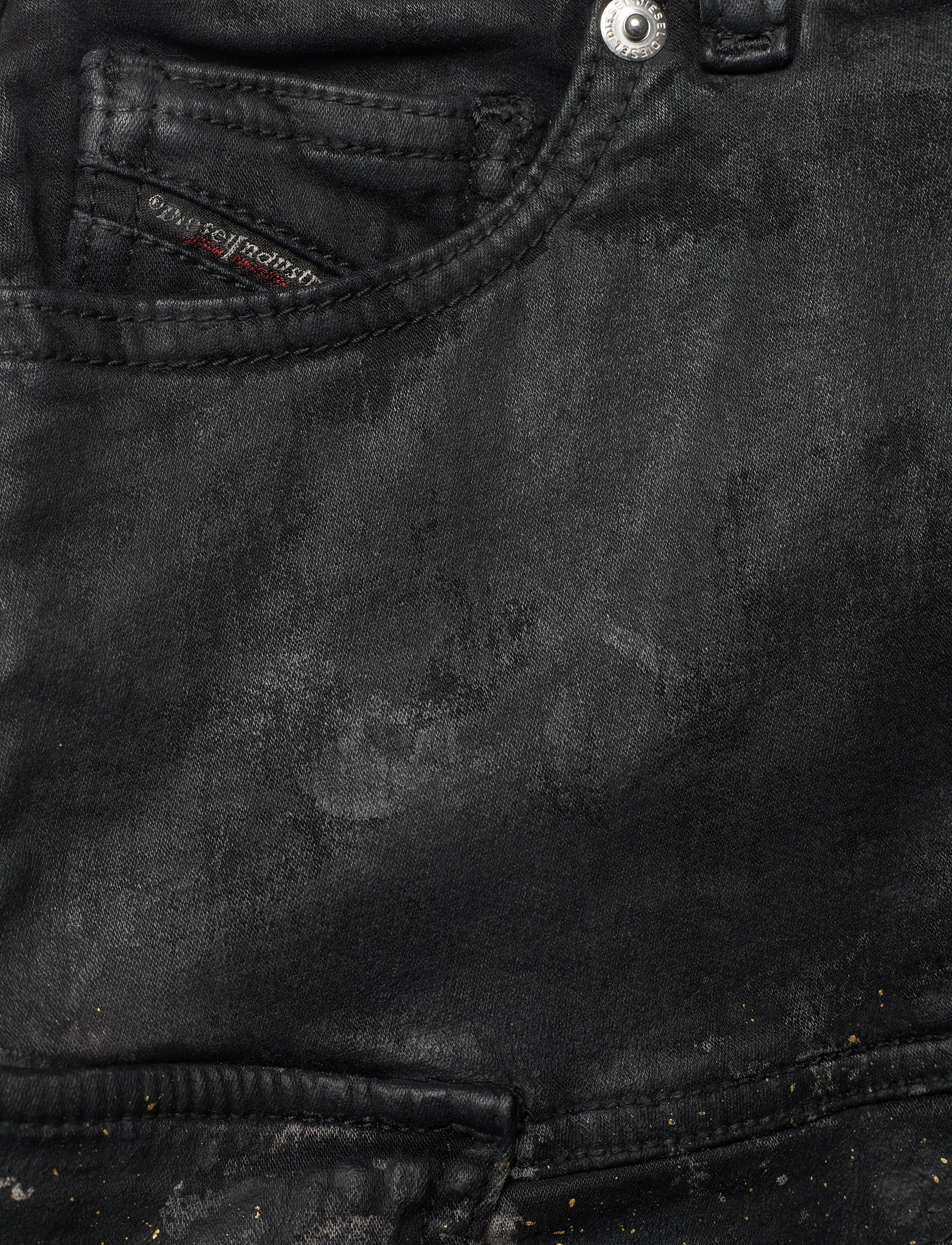 Diesel - GAMATA JJJ SKIRT - röcke - denim nero - 2
