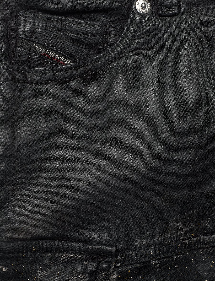 Diesel - GAMATA JJJ SKIRT - nederdele - denim nero - 2
