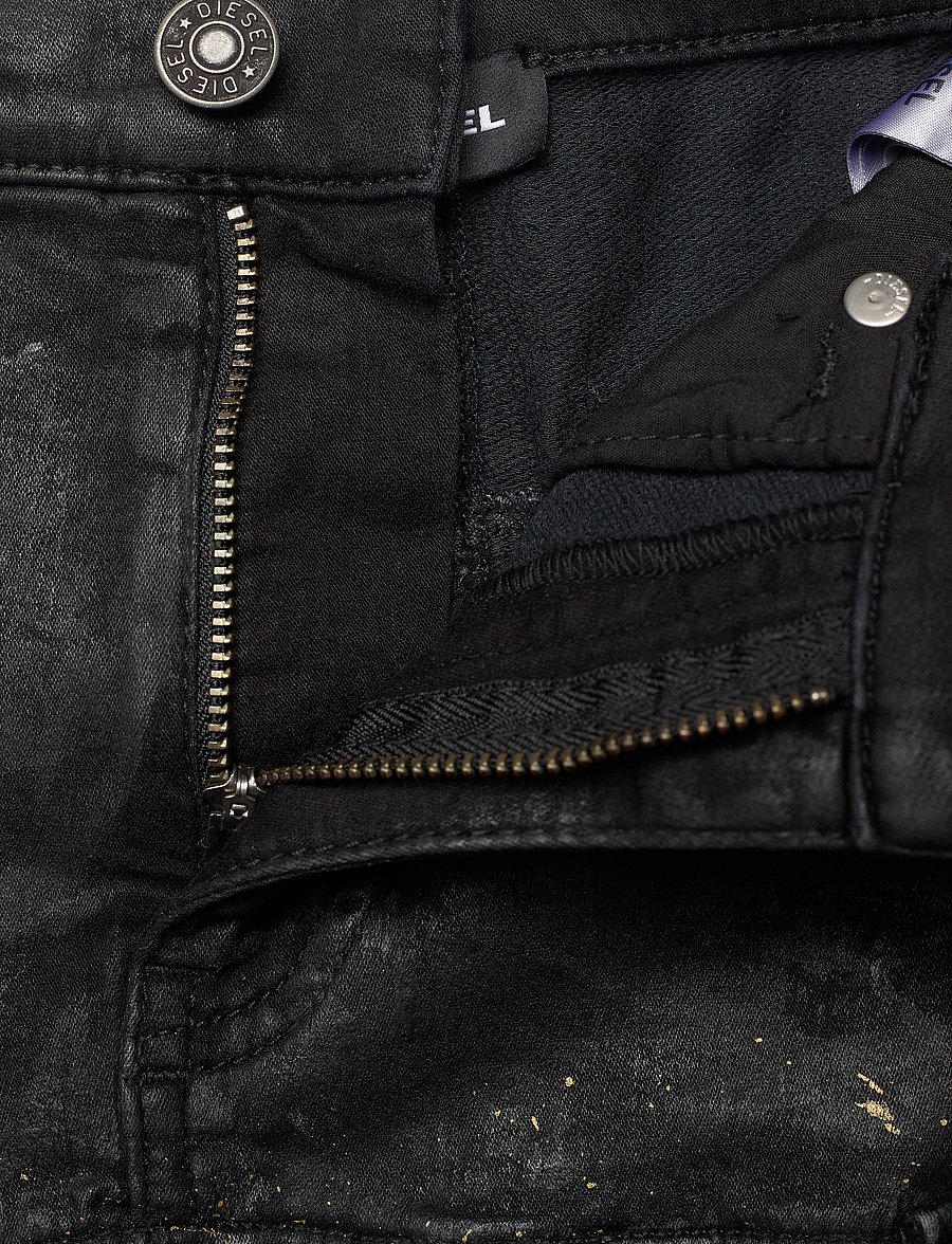 Diesel - GAMATA JJJ SKIRT - nederdele - denim nero - 3