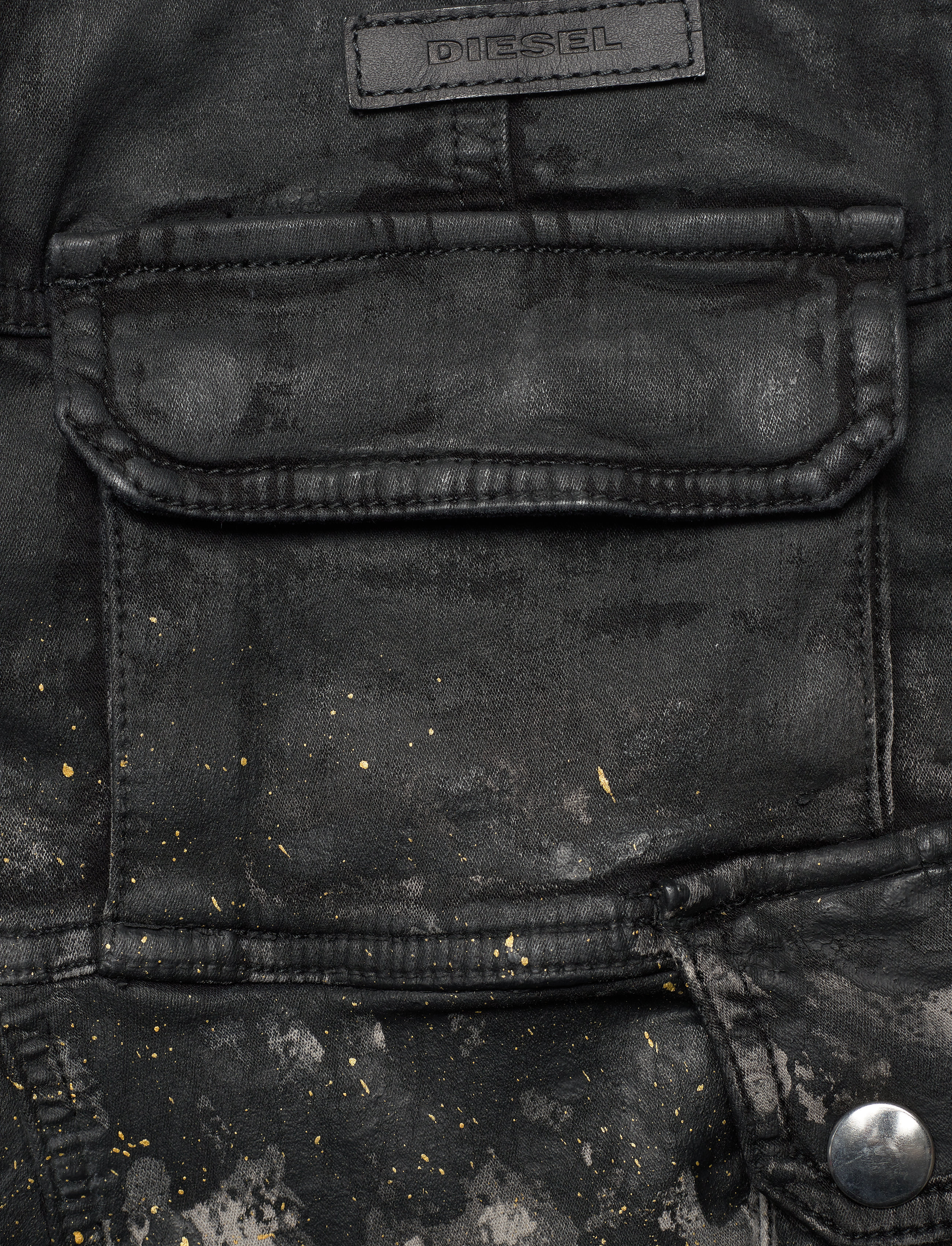 Diesel - GAMATA JJJ SKIRT - röcke - denim nero - 4