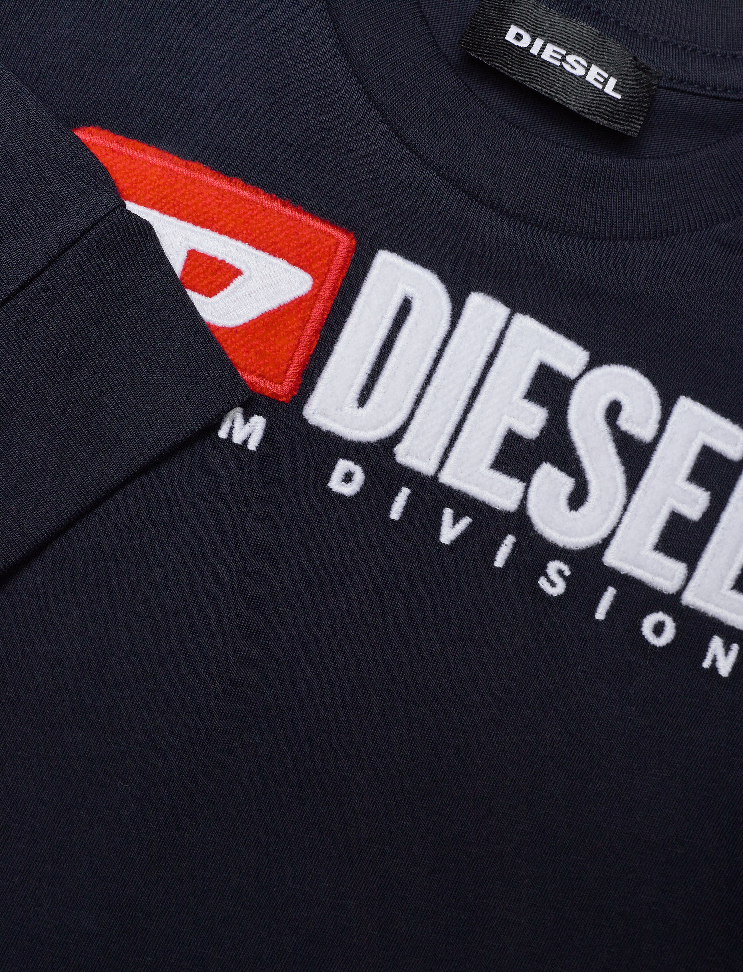 Diesel - TJUSTDIVISIONB ML T-SHIRT - dark blue - 2
