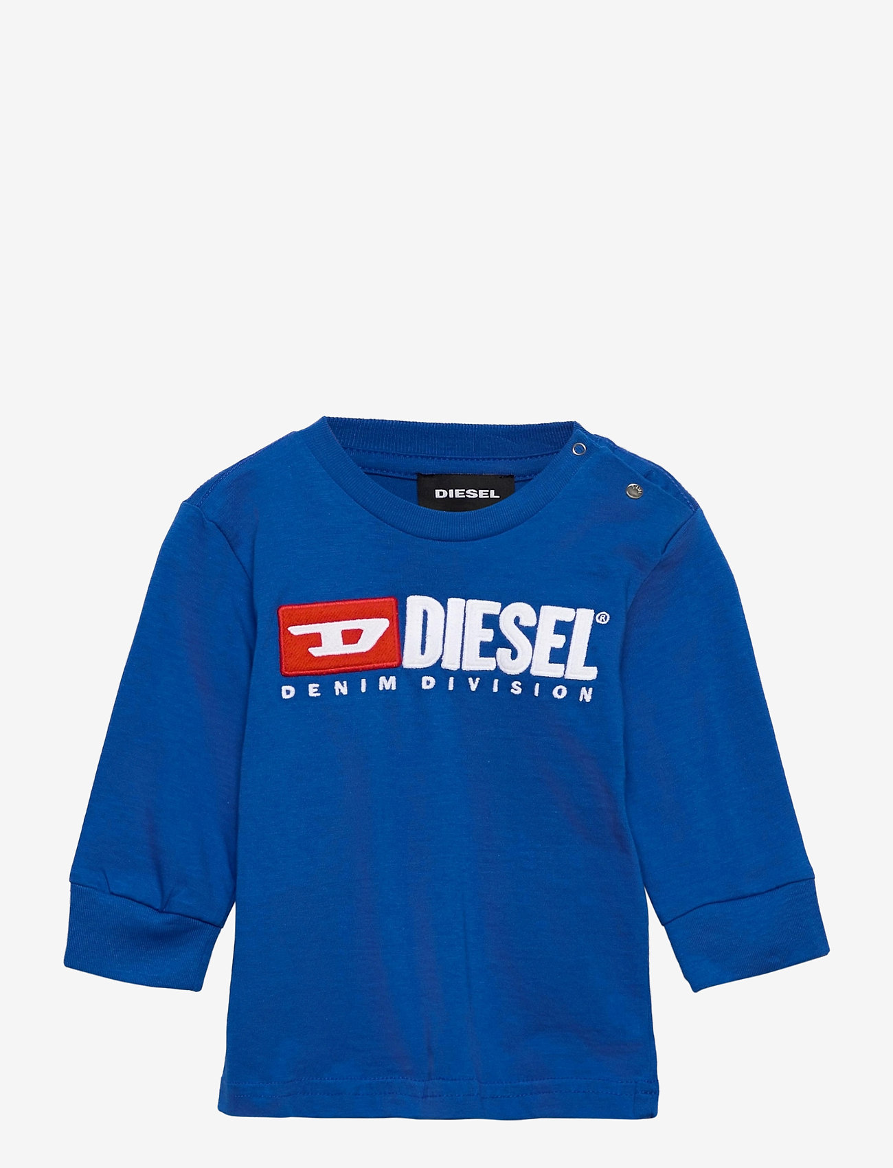 Diesel - TJUSTDIVISIONB ML T-SHIRT - turkish sea - 0