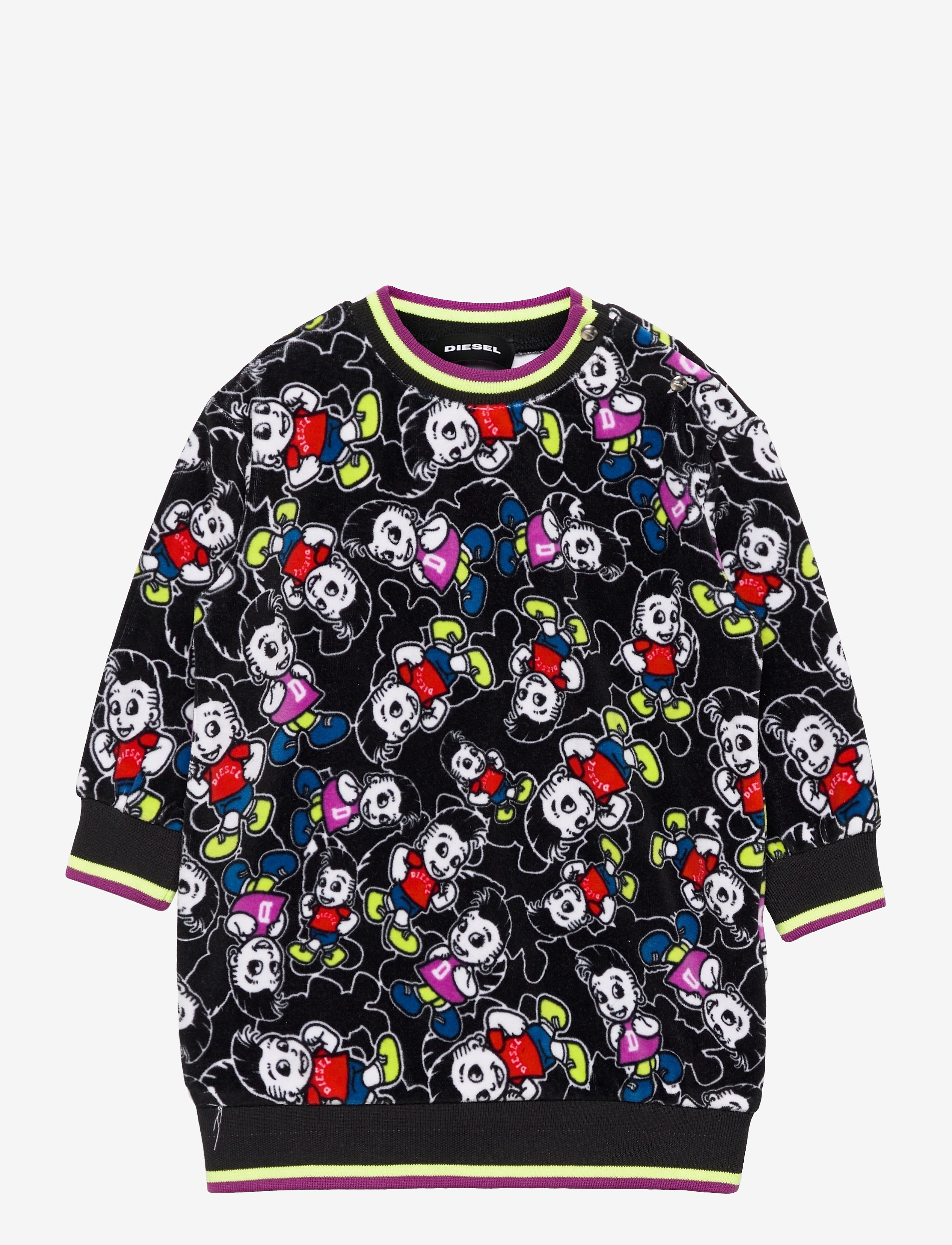 Diesel DULAB DRESS - DIESEL - NERO / black