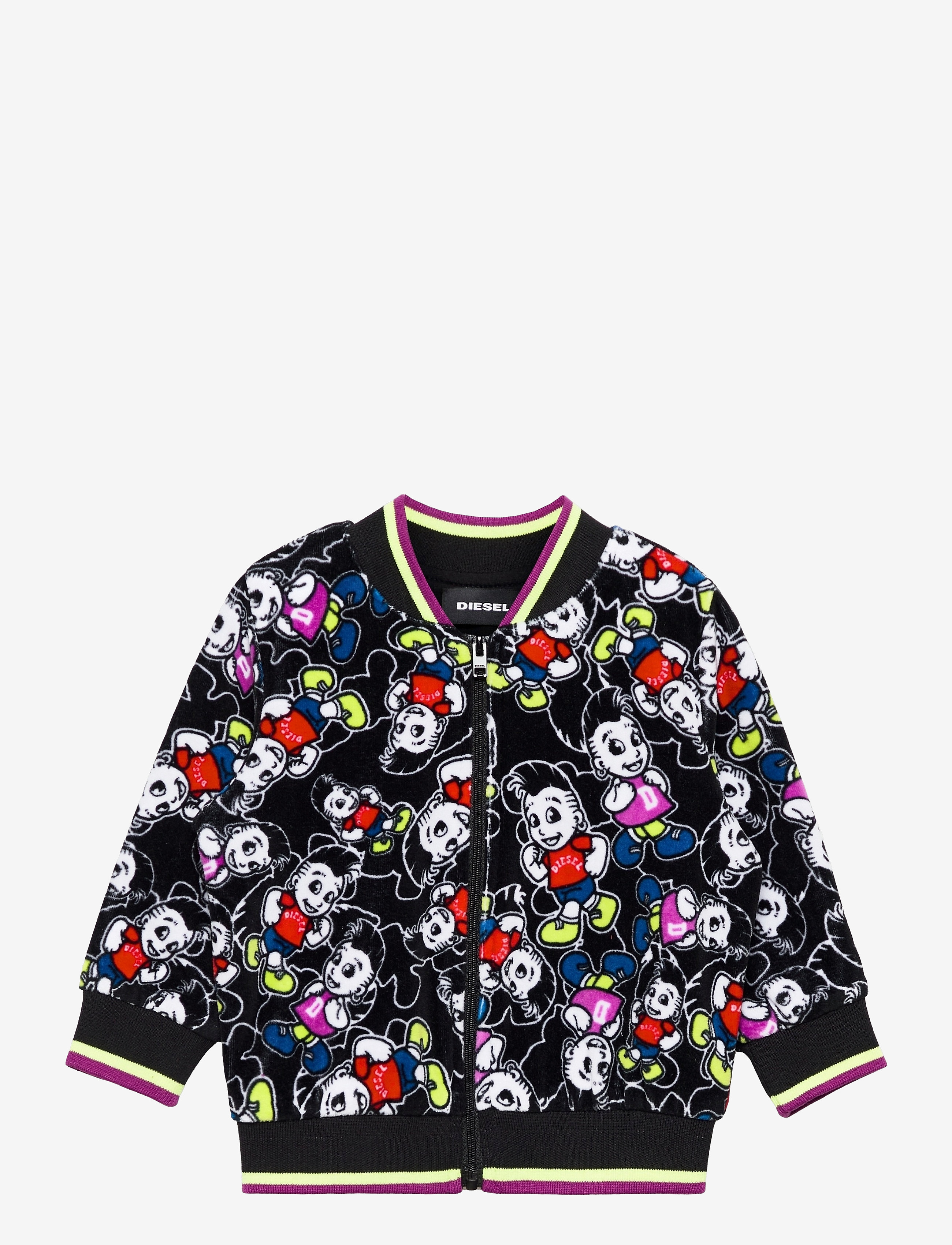 Diesel SWALLOB SWEAT-SHIRT - DIESEL - NERO / multi