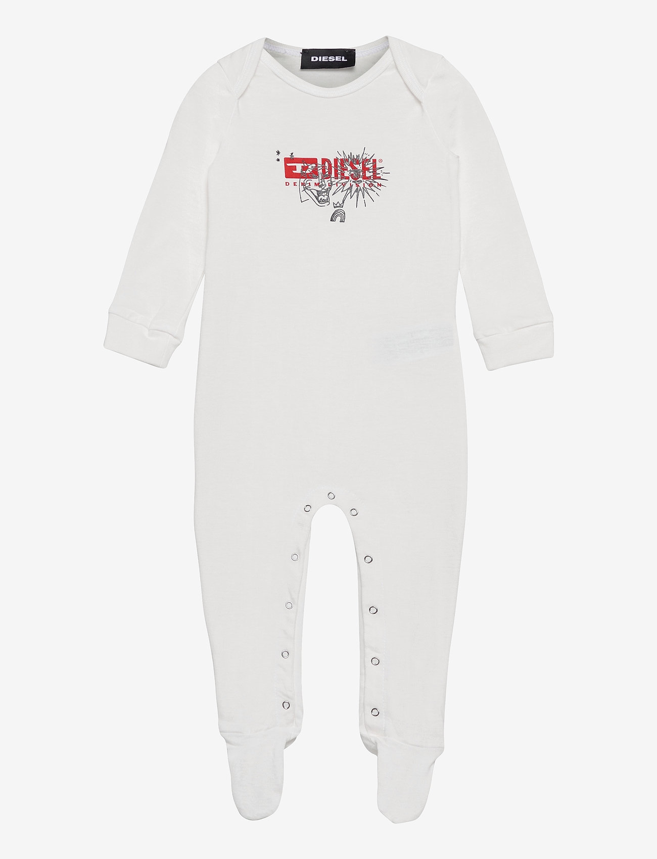 Diesel - URRIDEN-P-NB OVERALLS - bianco sporco - 0