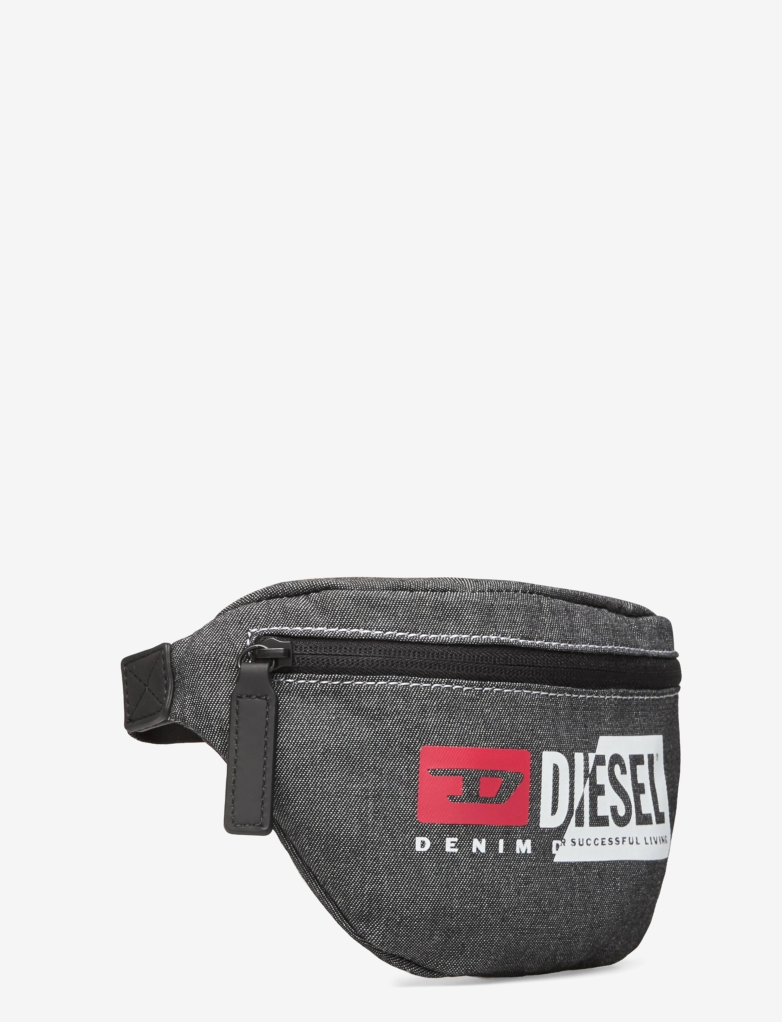 Diesel - SUSE BELT belt bag - black denim - 2