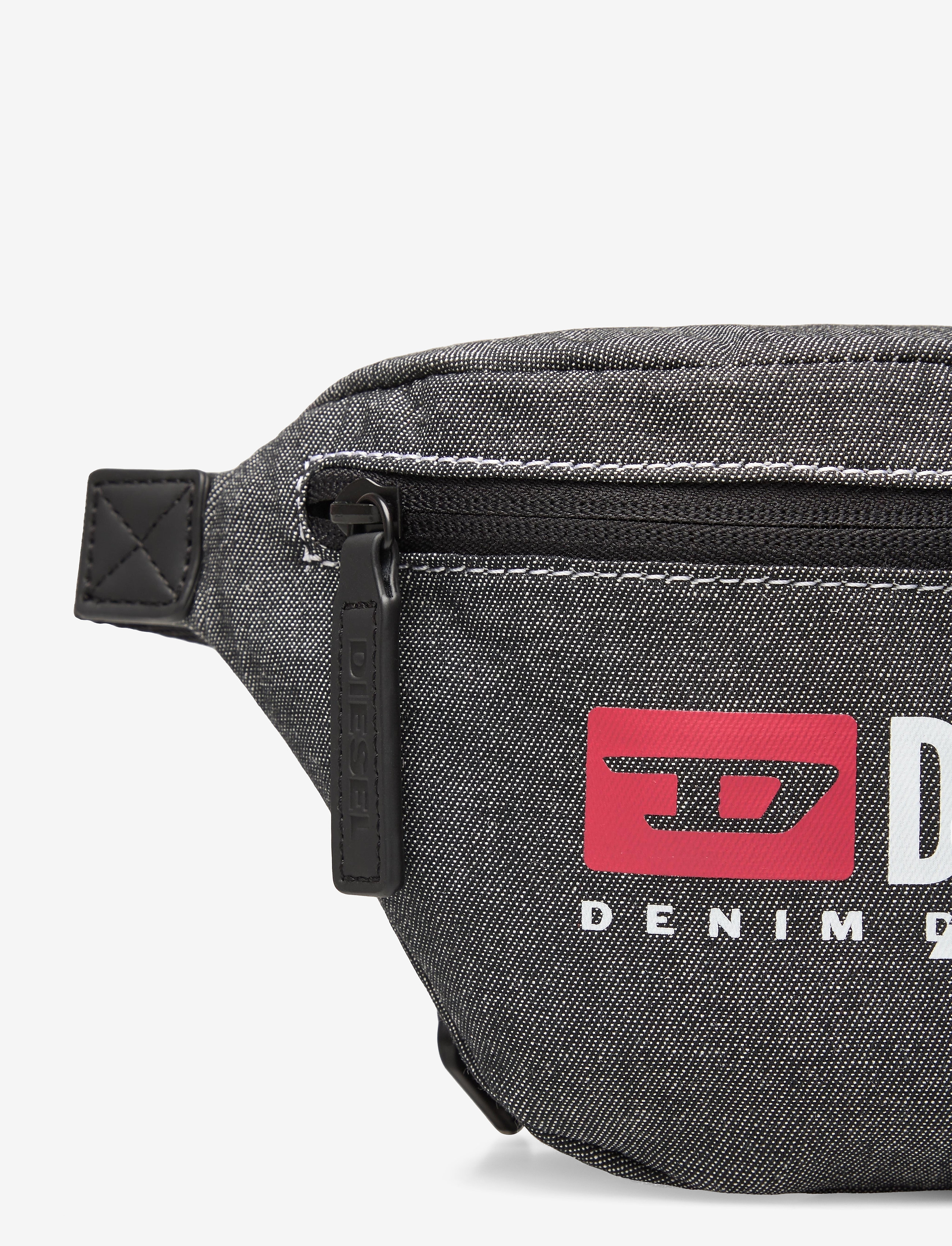 Diesel - SUSE BELT belt bag - black denim - 3