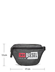 Diesel - SUSE BELT belt bag - vyölaukut - black denim - 5