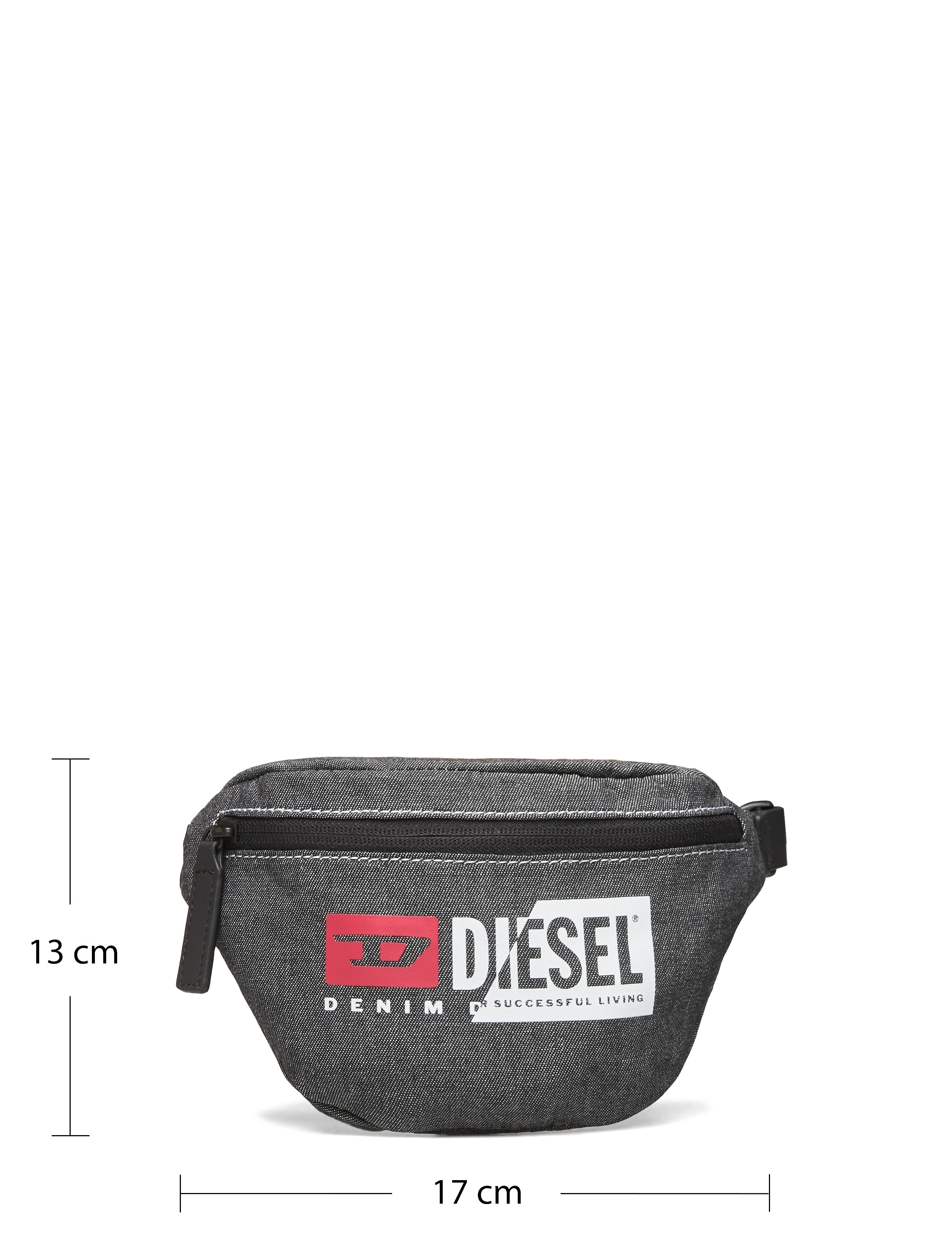 Diesel - SUSE BELT belt bag - black denim - 5