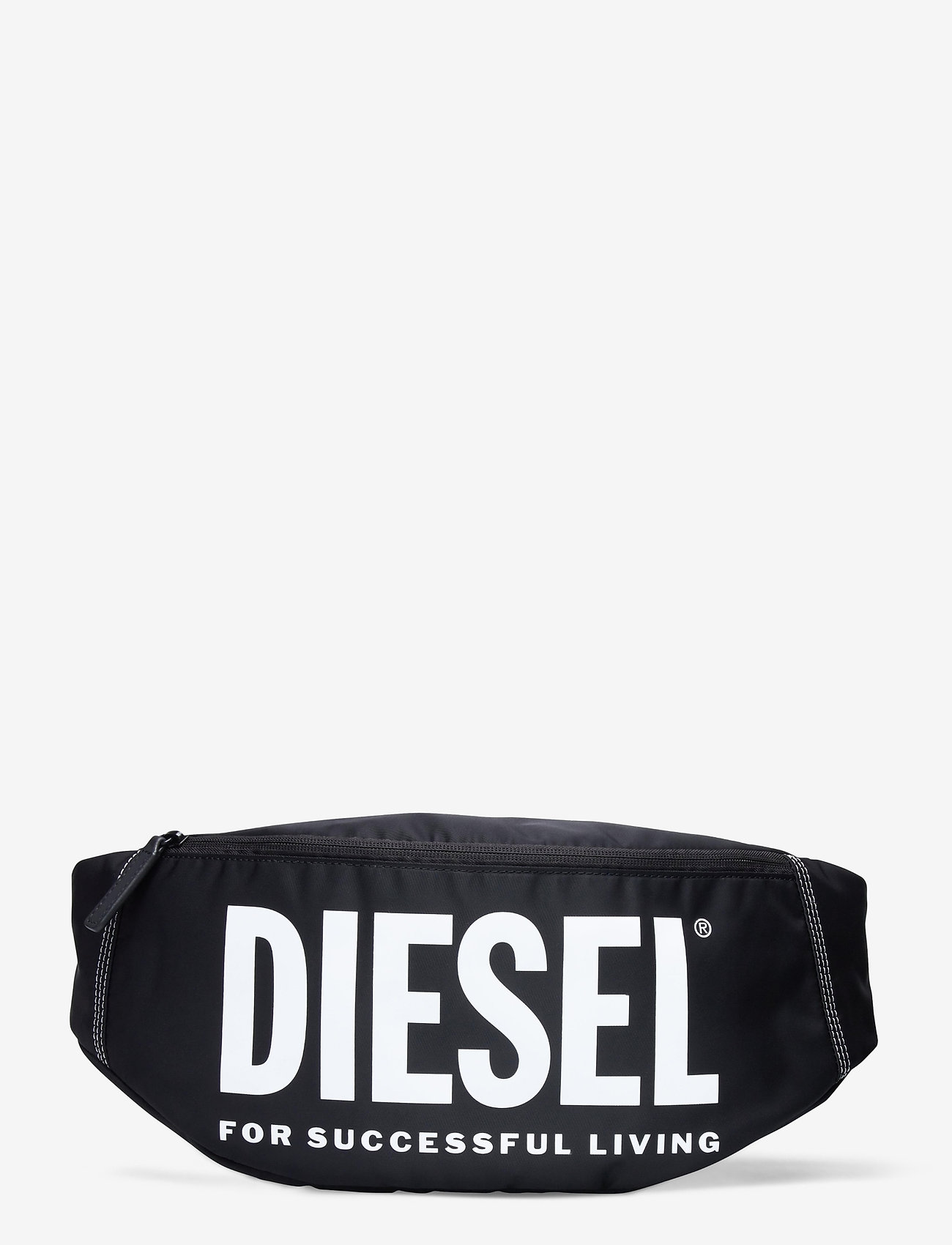 Diesel - BOLD MAXIBELT belt bag - diržiniai krepšiai - black - 0