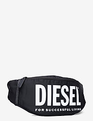 Diesel - BOLD MAXIBELT belt bag - jostas somas - black - 2