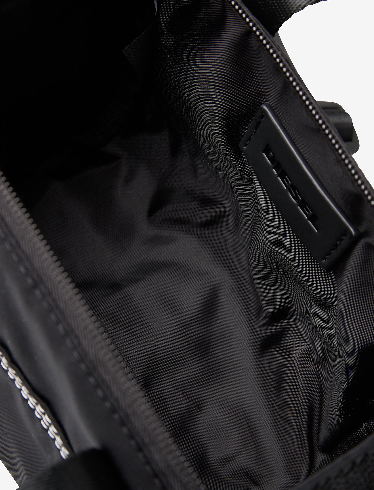 Diesel - MINI DUFFLE handbag - sportstasker - black - 3