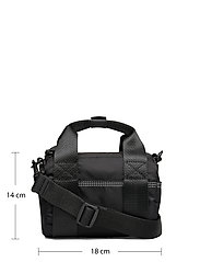 Diesel - MINI DUFFLE handbag - sportstasker - black - 4